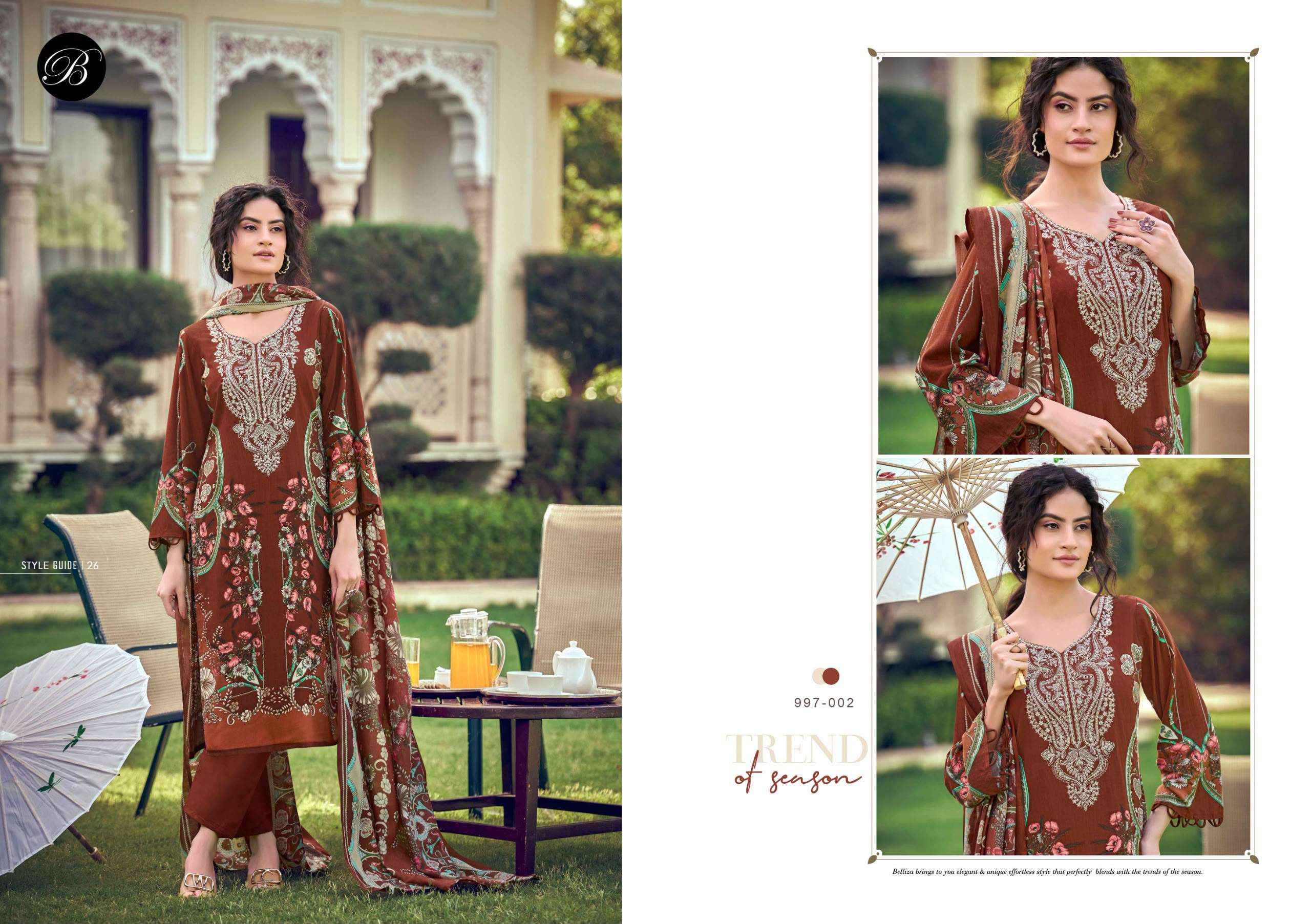 Belliza Naira Vol 154 Cotton Dress Material 8 pcs Cataloge