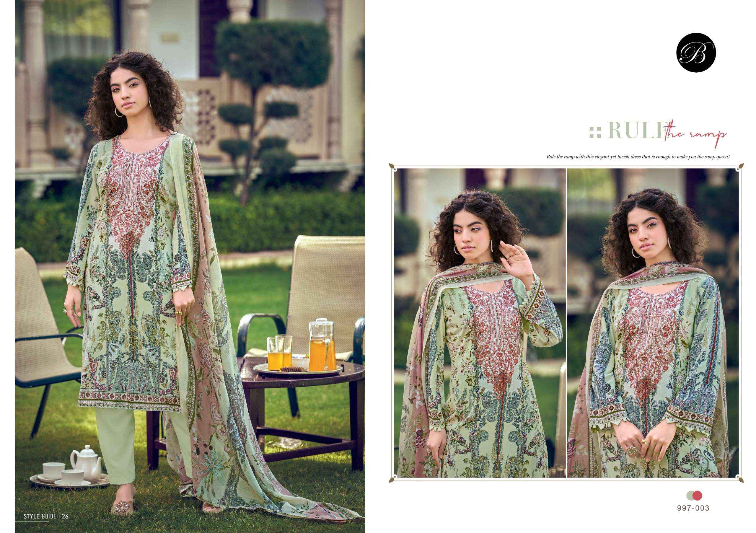 Belliza Naira Vol 154 Cotton Dress Material 8 pcs Cataloge