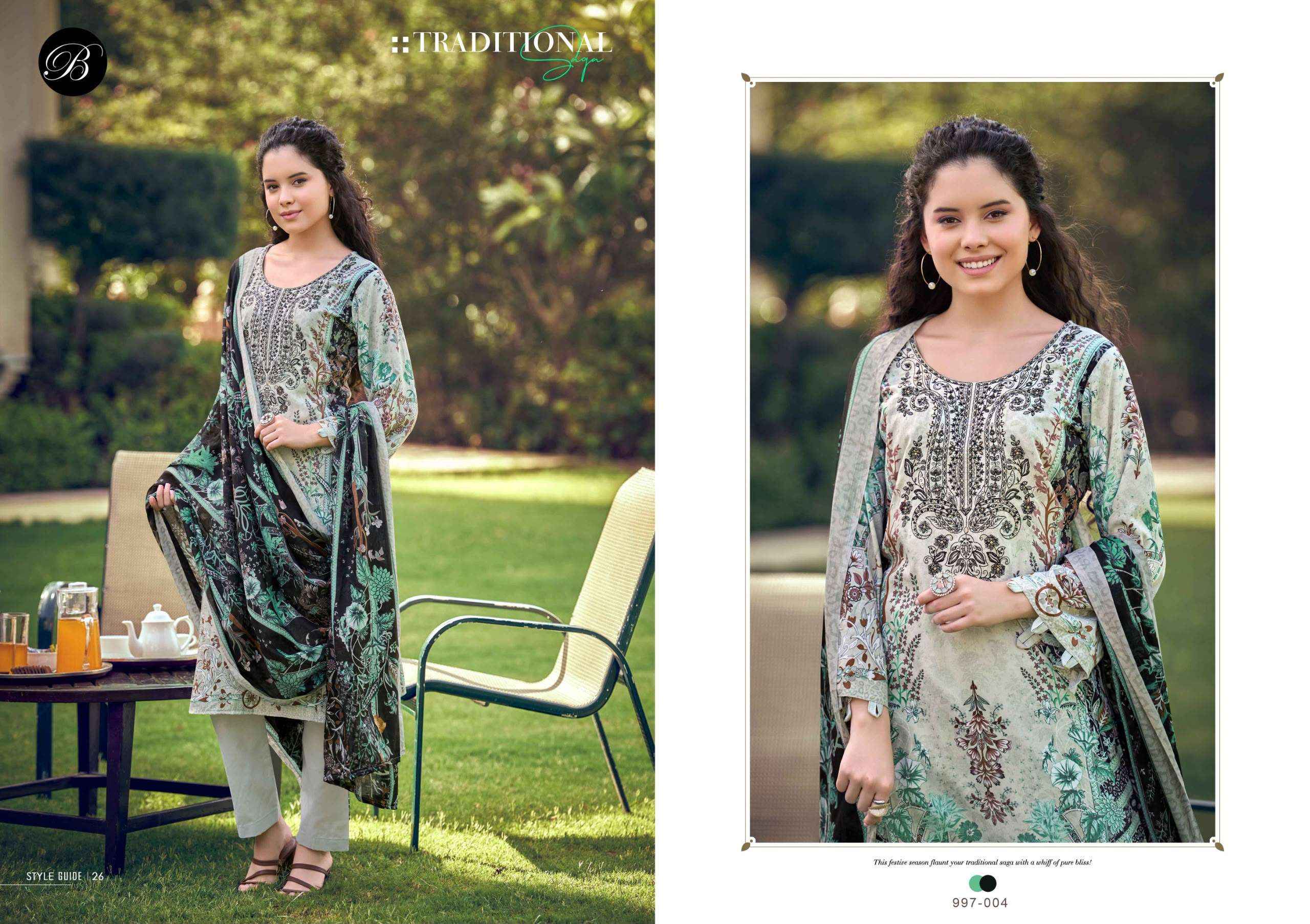 Belliza Naira Vol 154 Cotton Dress Material 8 pcs Cataloge