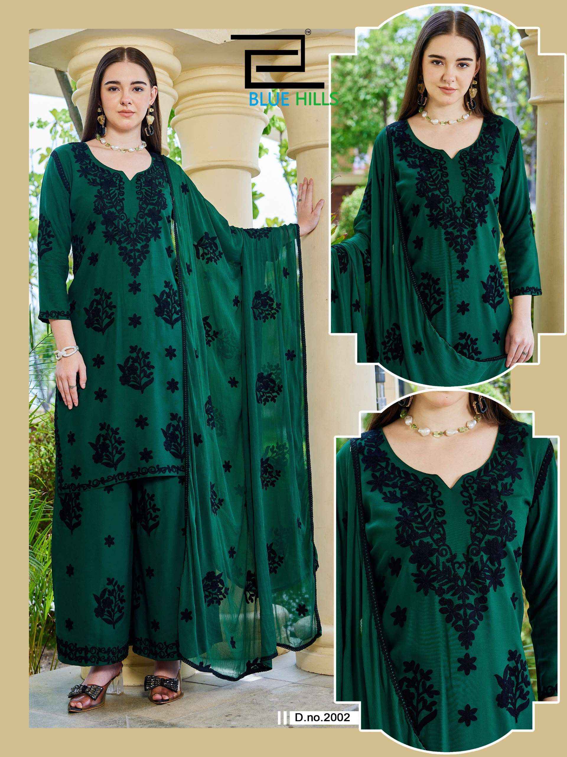 Blue Hills Black Bunny Vol 30 Nx Rayon Kurti Combo 4 pcs Catalog