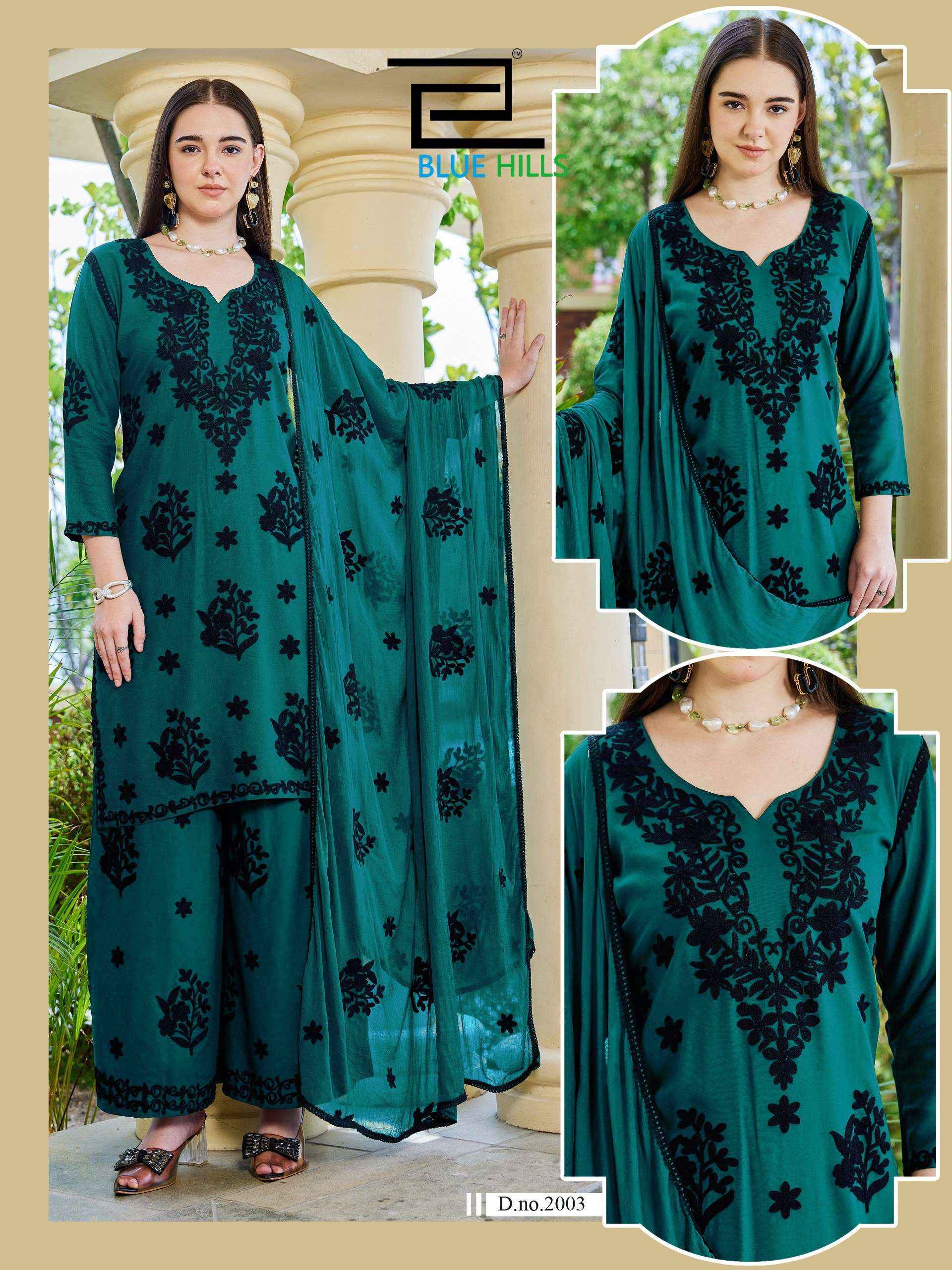 Blue Hills Black Bunny Vol 30 Nx Rayon Kurti Combo 4 pcs Catalog