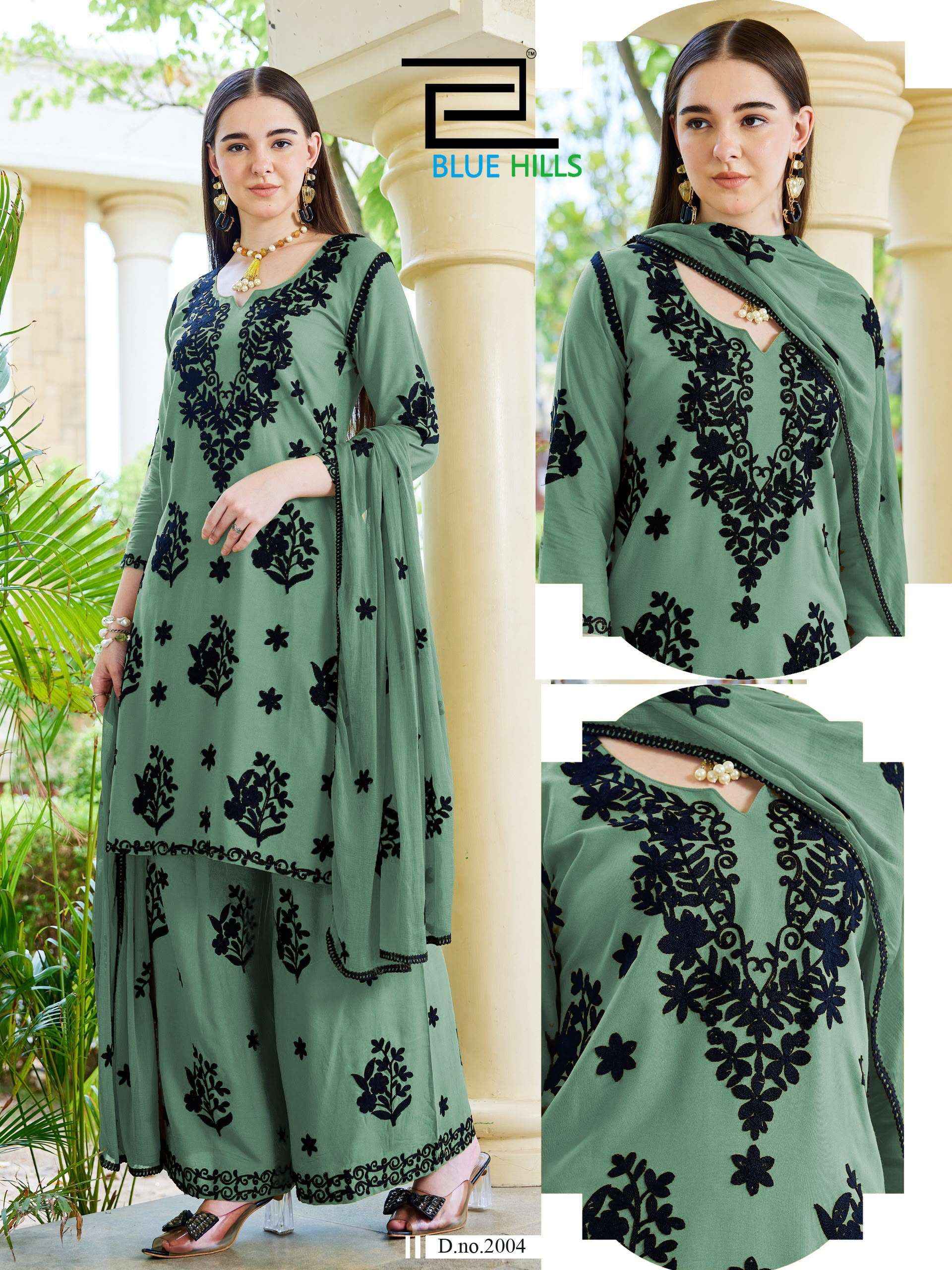 Blue Hills Black Bunny Vol 30 Nx Rayon Kurti Combo 4 pcs Catalog