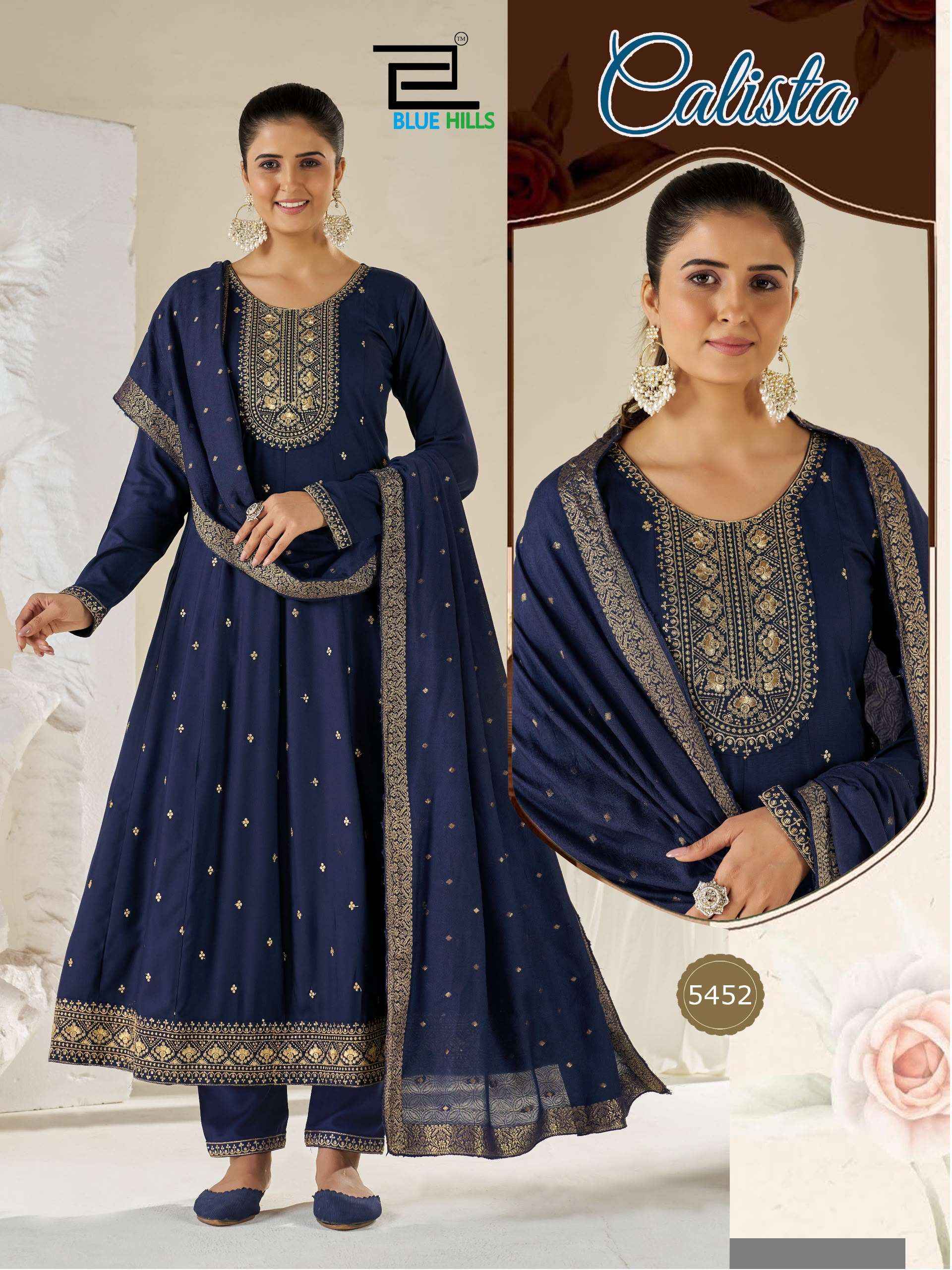 Blue Hills Calista Rayon Kurti Combo 6 pcs Catalogue