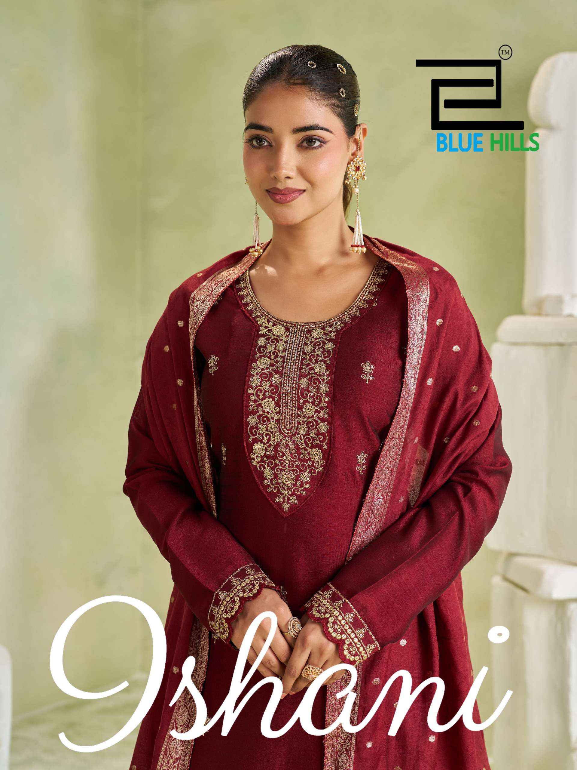 Blue Hills Ishani Vichitra Silk Kurti Combo 4 pcs Catalogue