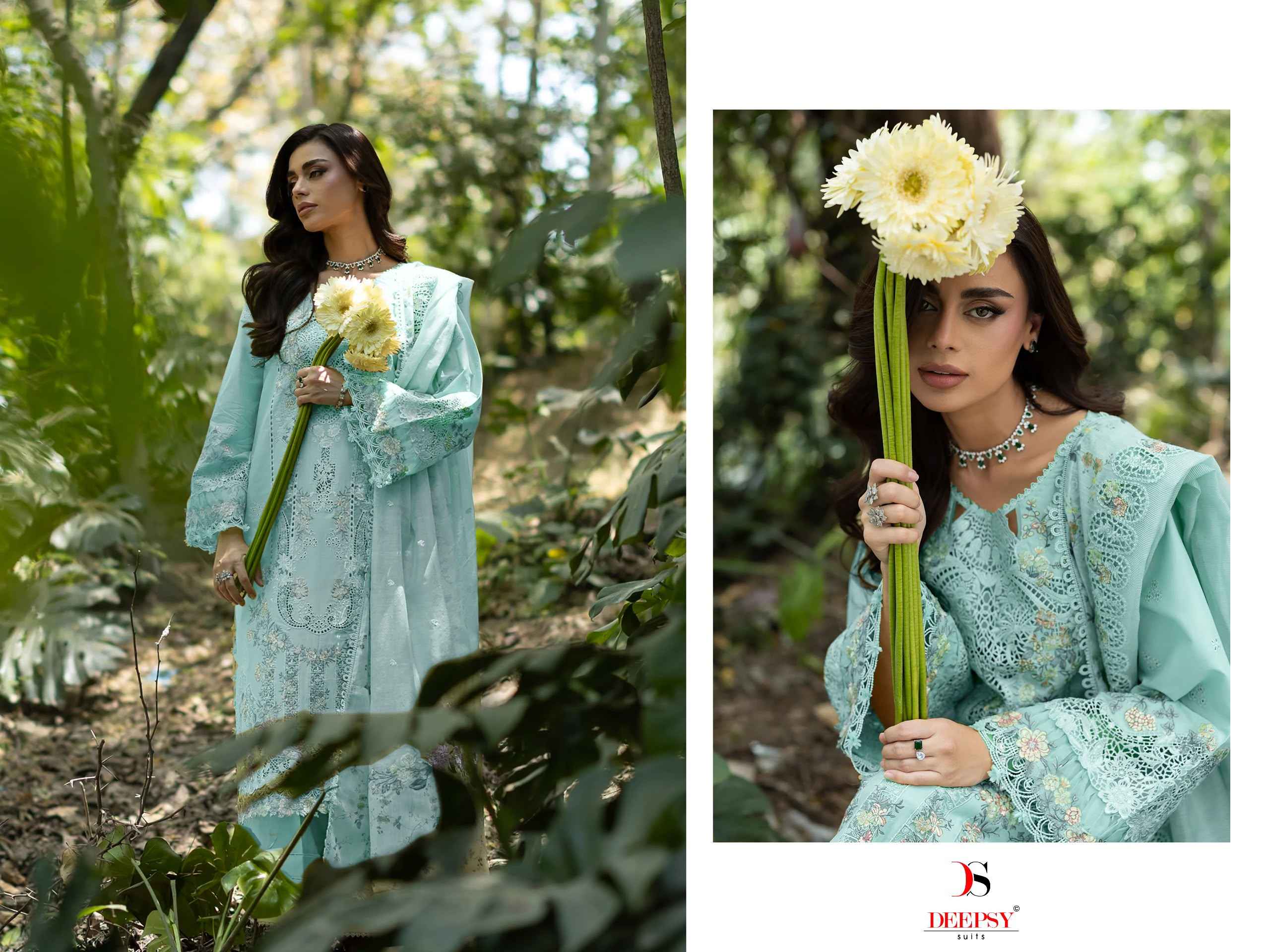 Deepsy Elaf Premium Vol 9 Cotton Dress Material 6 pcs Catalogue