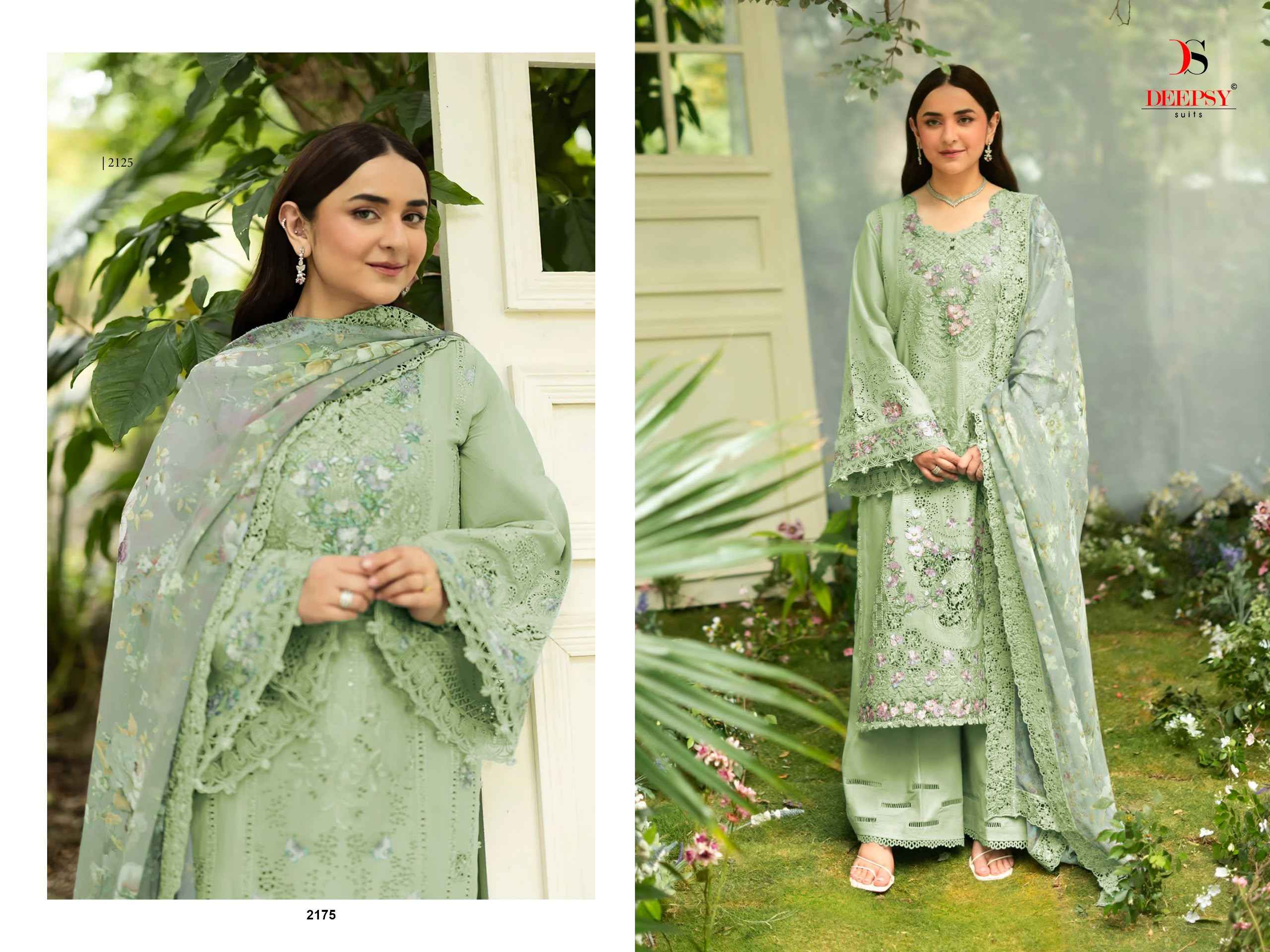Deepsy Elaf Premium Vol 9 Cotton Dress Material 6 pcs Catalogue