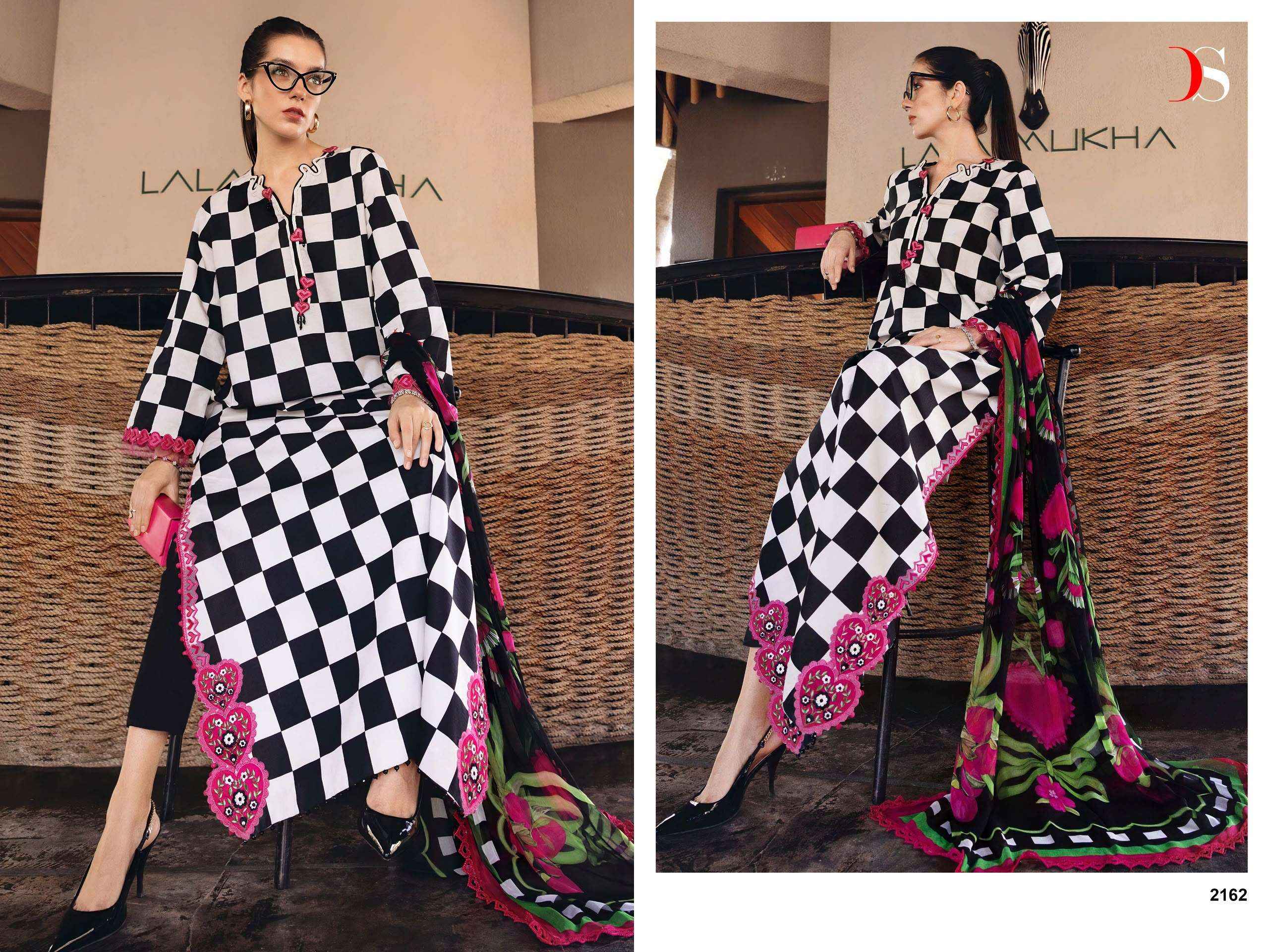 Deepsy Maria B M Print Vol 8 Cotton Dress Material 4 pcs Catalogue
