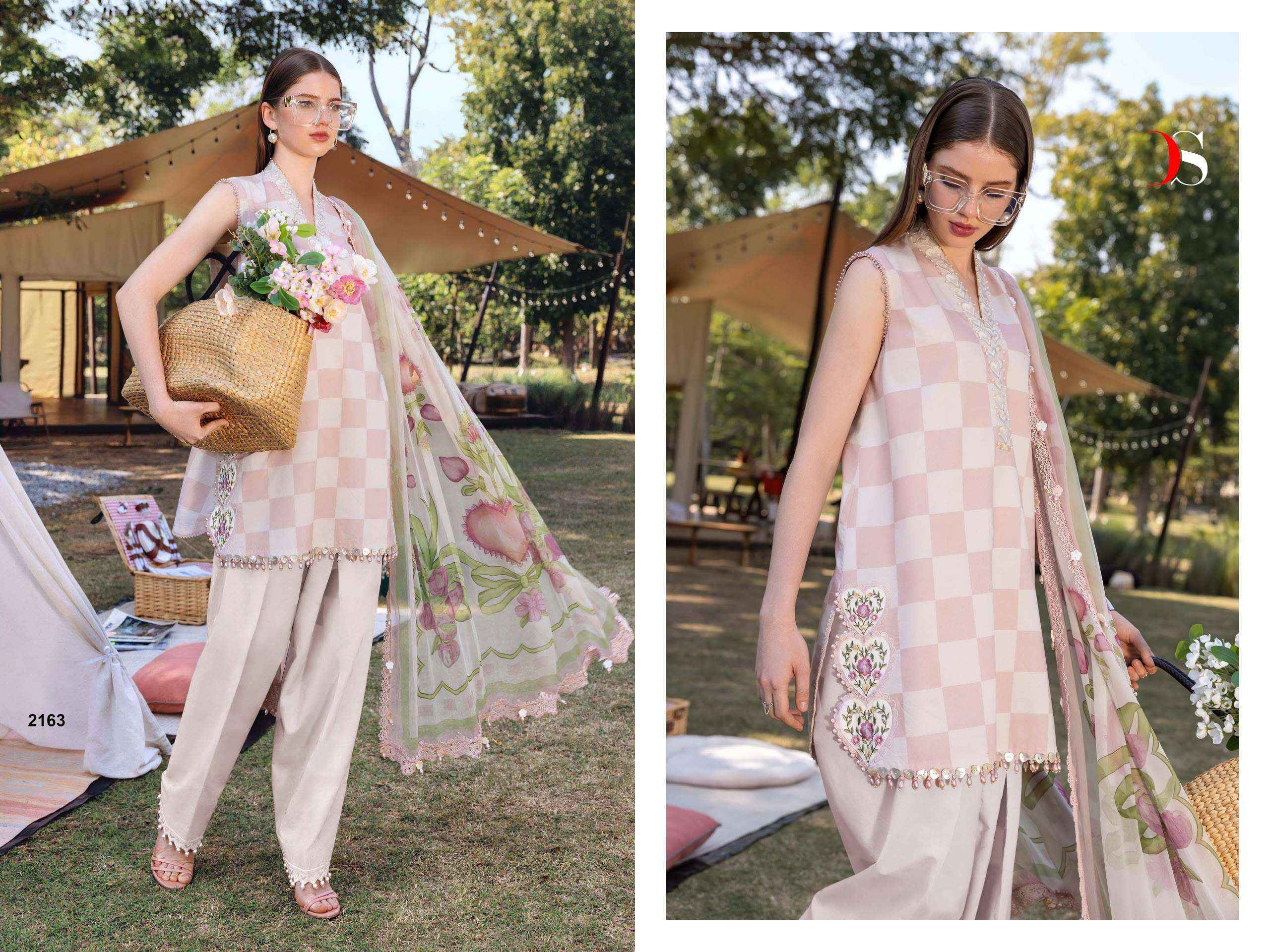 Deepsy Maria B M Print Vol 8 Cotton Dress Material 4 pcs Catalogue