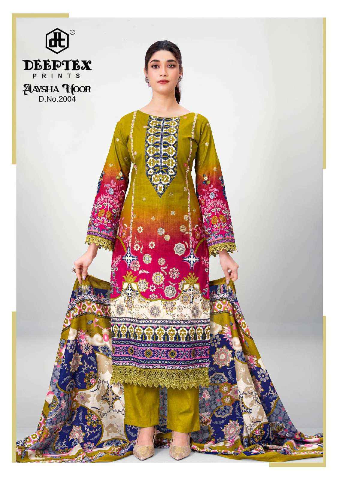 Deeptex Aaysha Noor Vol 2 Cotton Dress Material 8 pcs Catalogue