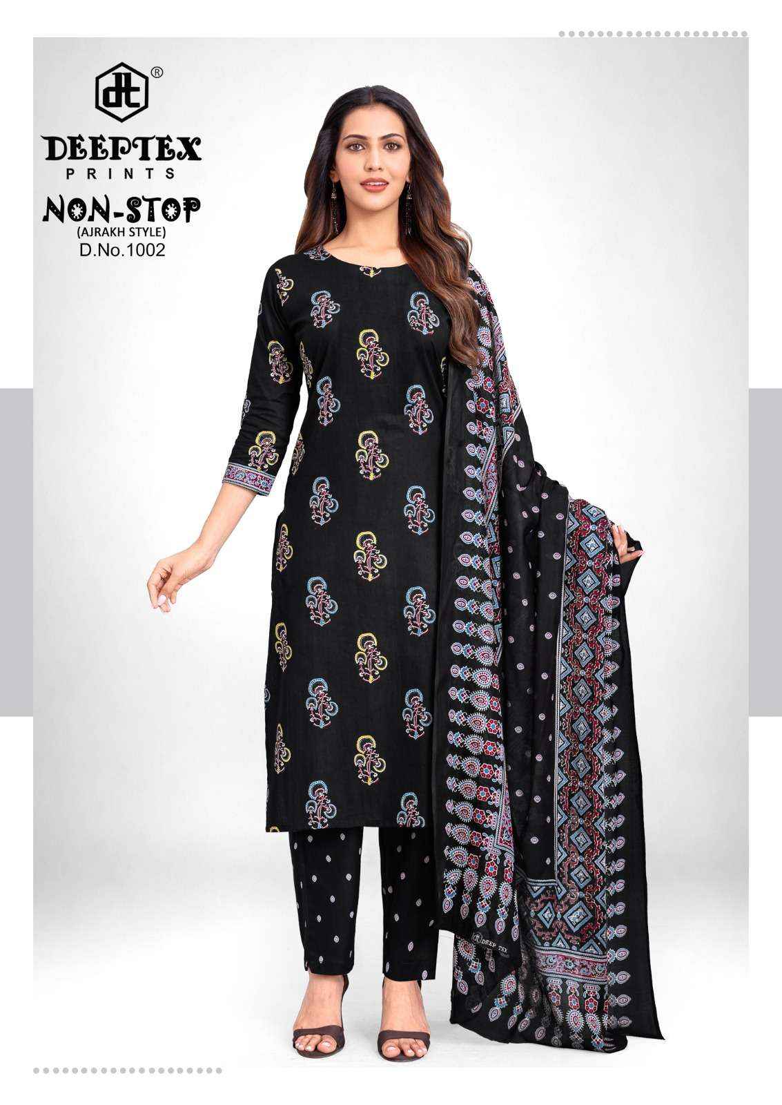 Deeptex Non Stop Vol 1 Cotton Dress Material 8 pcs Catalogue