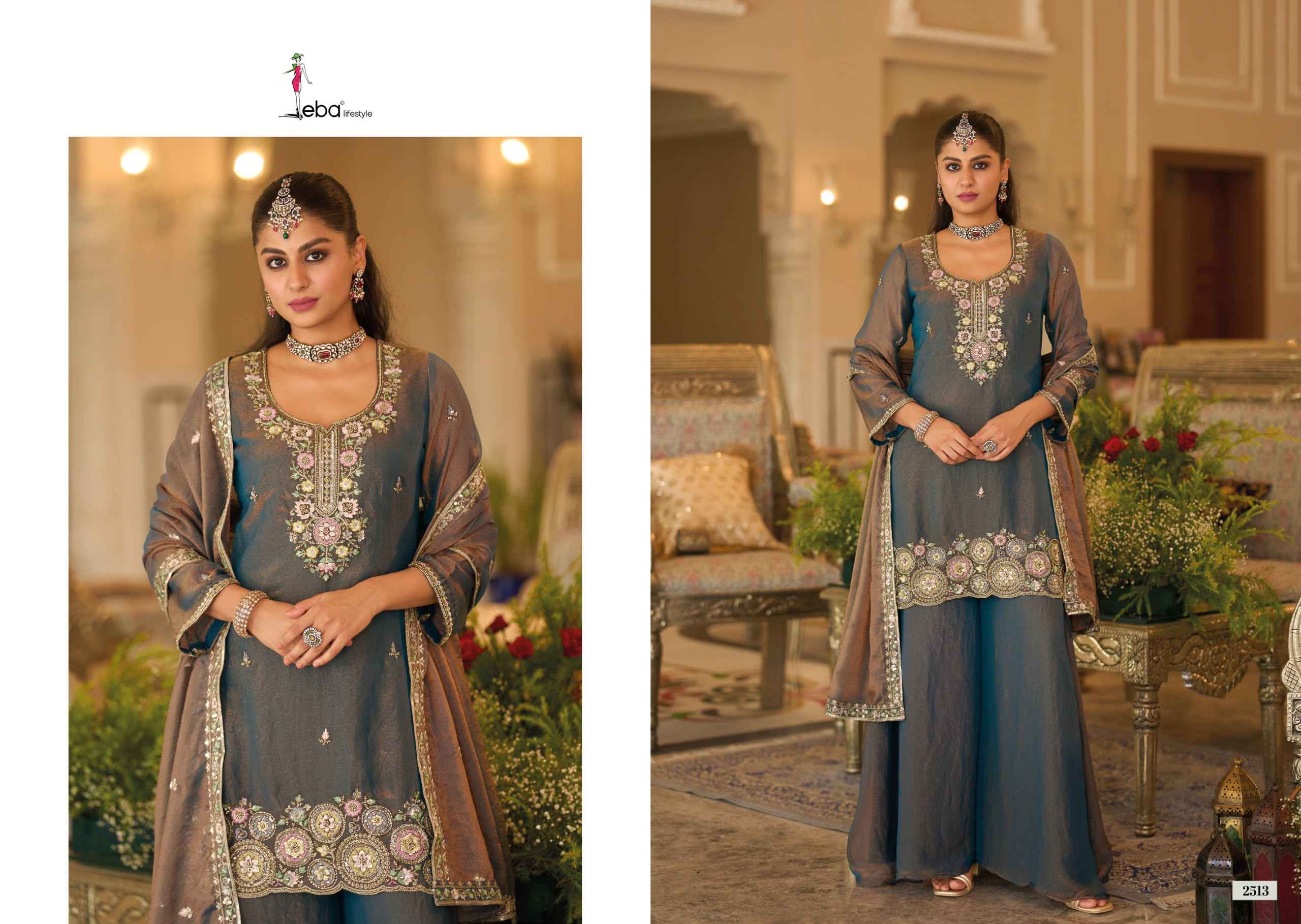 Eba Lifestyle Naveli Readymade Mochi Dress 3 pcs Catalogue