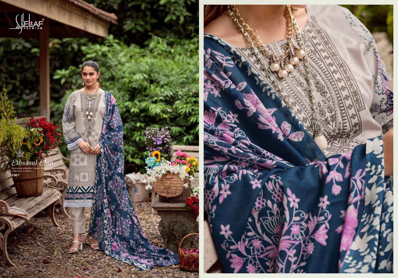 Elaf Premium Asra Jofa Vol 3 Cotton Dress Material 8 pcs Catalogue