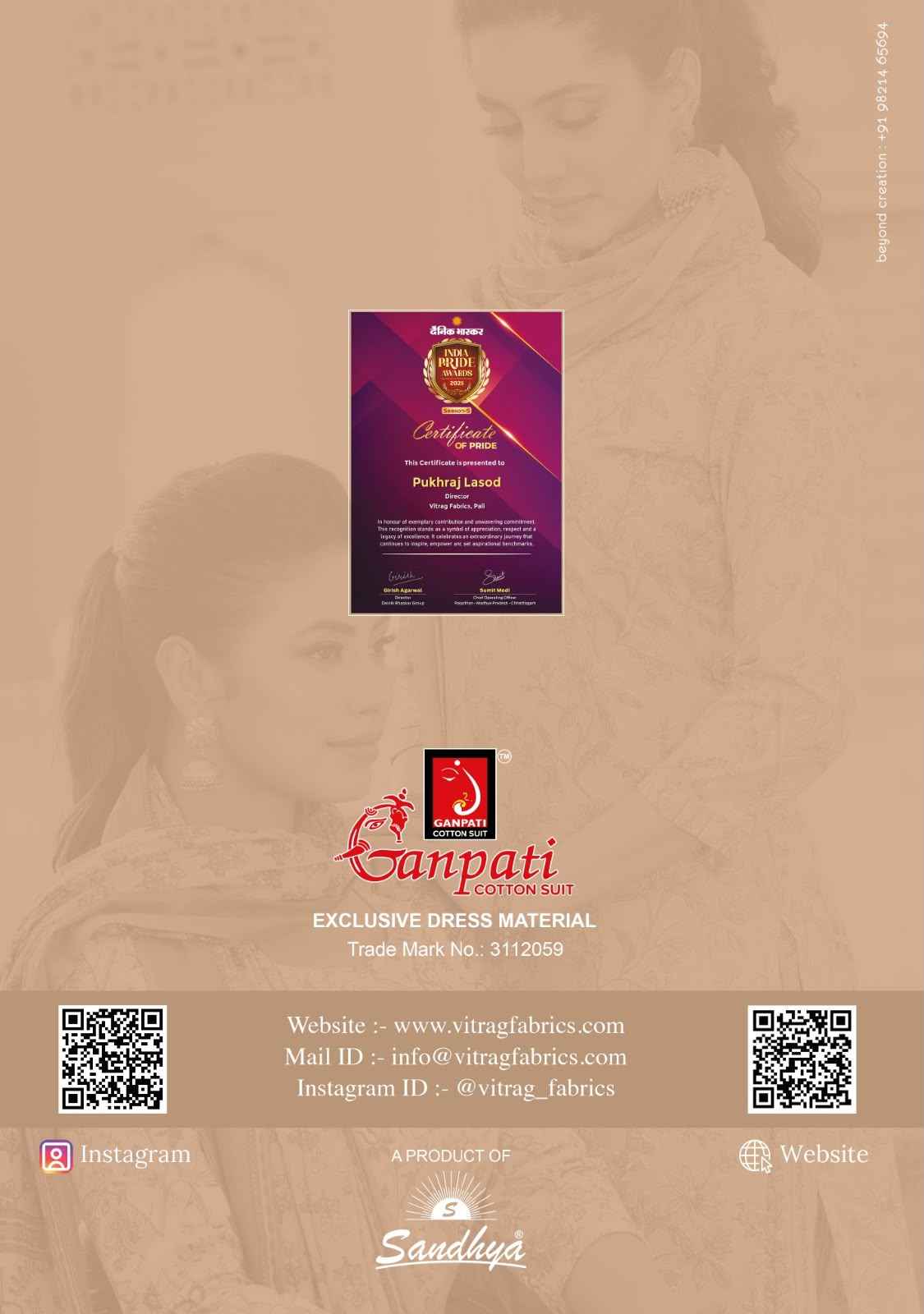 Ganpati Sofiya Vol 2 Readymade Cotton Dress Material 12 pcs Catalogue