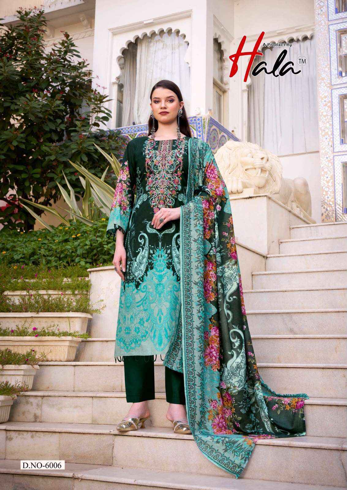 Hala Aayat Vol 6 Cotton Dress Material 8 pcs Catalogue