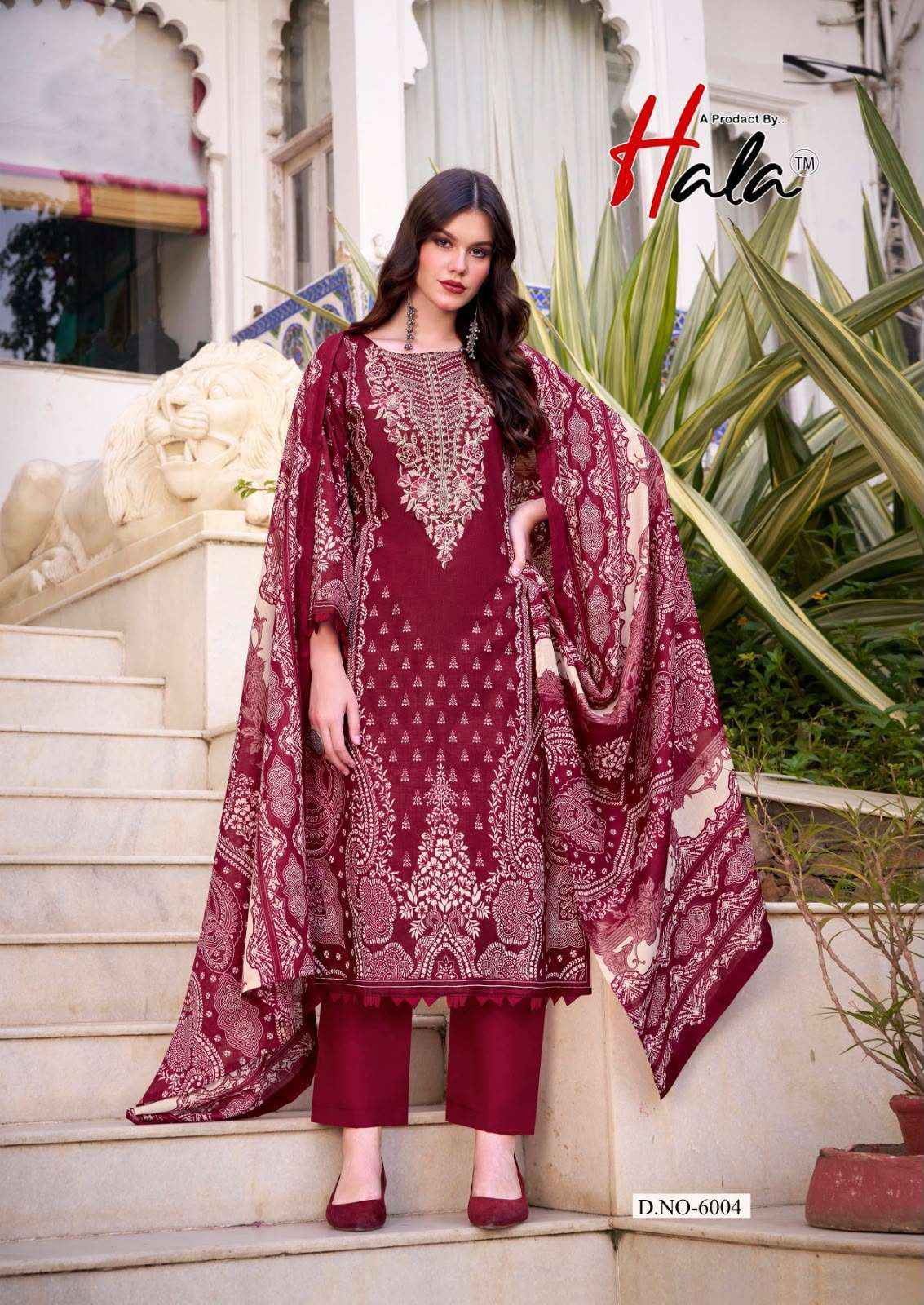 Hala Aayat Vol 6 Cotton Dress Material 8 pcs Catalogue