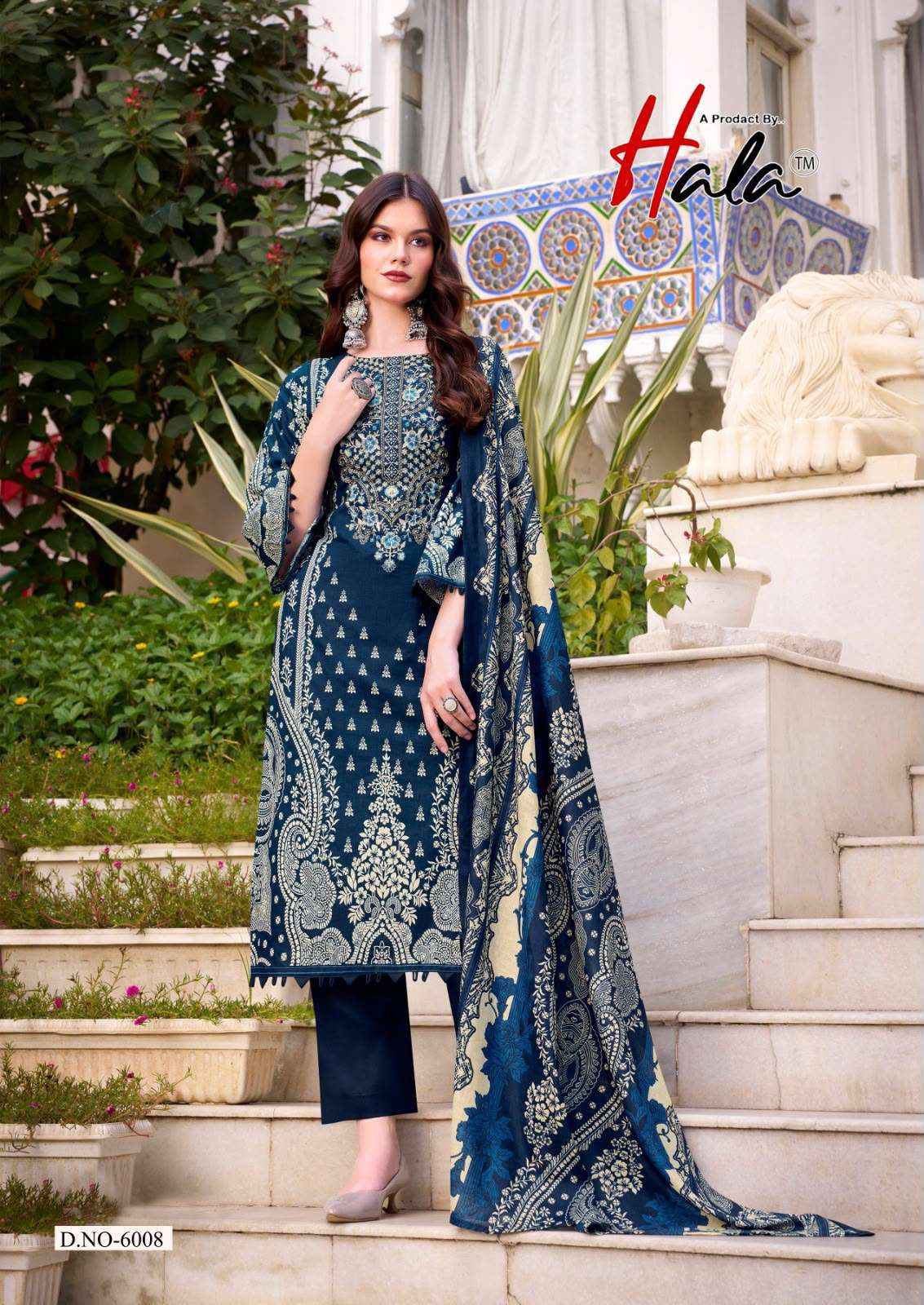 Hala Aayat Vol 6 Cotton Dress Material 8 pcs Catalogue