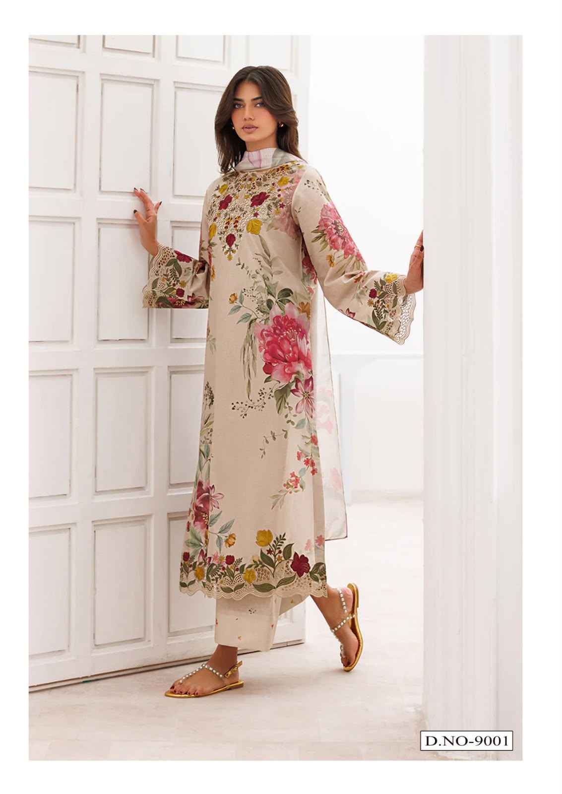 Hala Ramsha Vol 9 Cotton Dress Material 6 pcs Catalogue