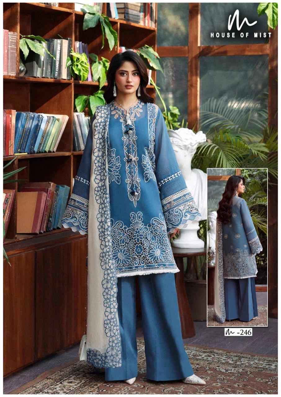 House Of Mist Ghazal Cotton Collection Vol 25 Cotton Dress Material 6 pcs Catalogue