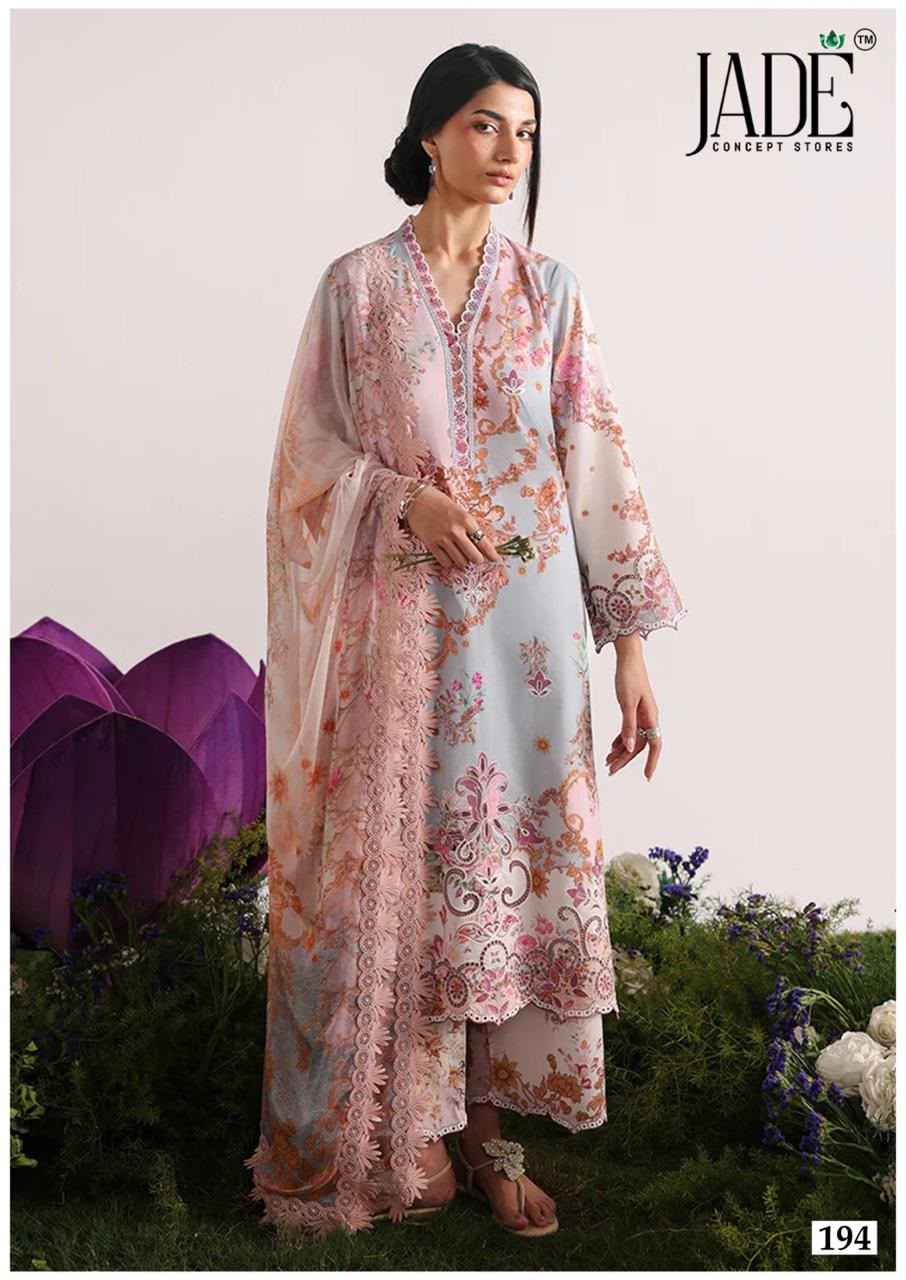 Jade Chevron Vol 20 Cotton Dress Material 6 Pc Catalog