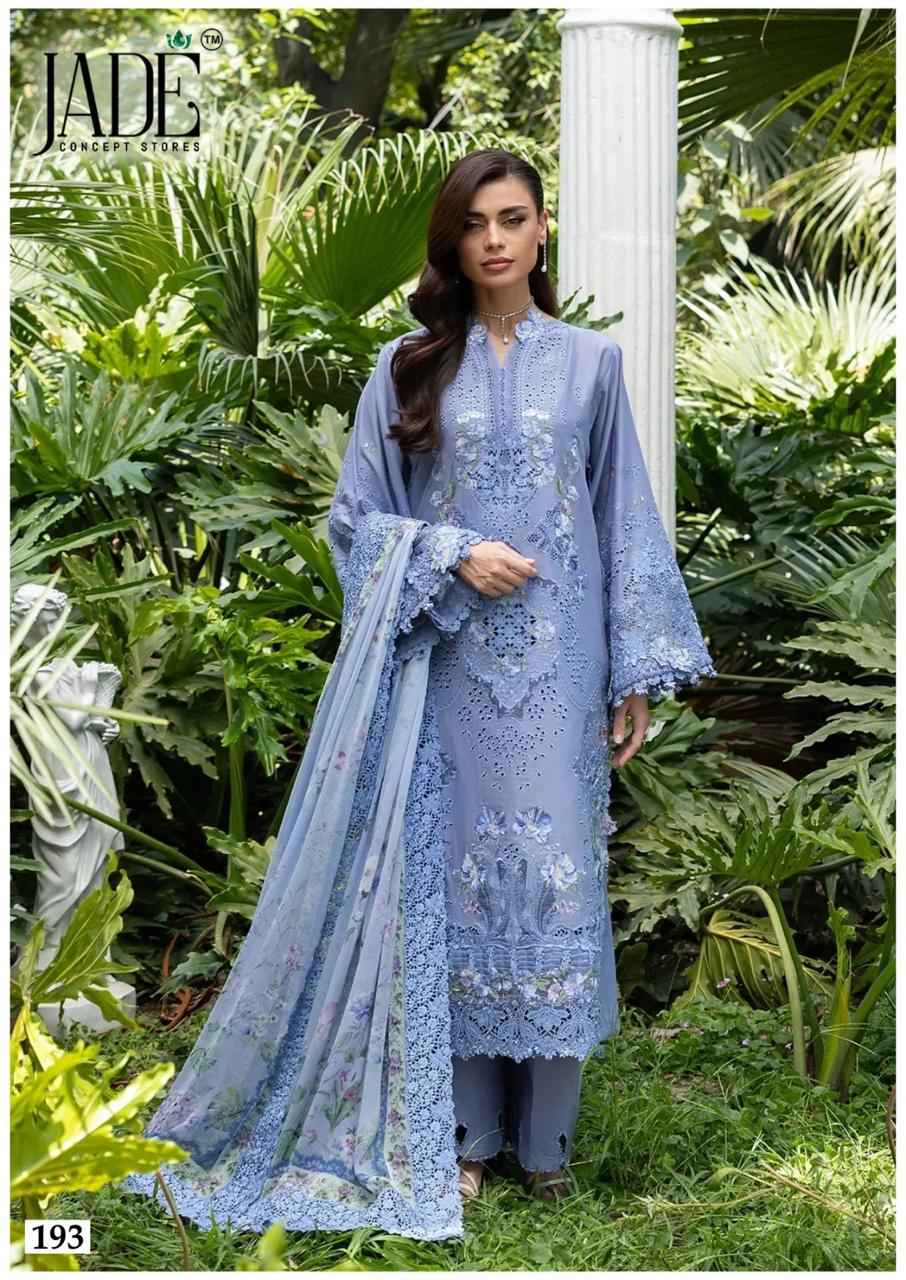 Jade Chevron Vol 20 Readymade Cotton Dress 6 Pc Catalog