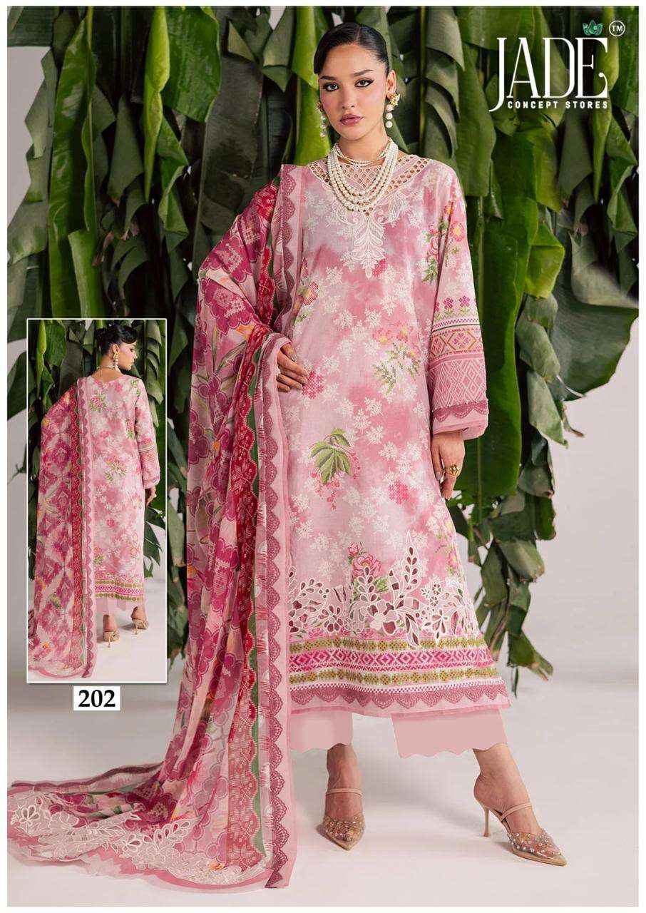 Jade Chevron Vol 21 Cotton Dress Material 6 Pc Catalog