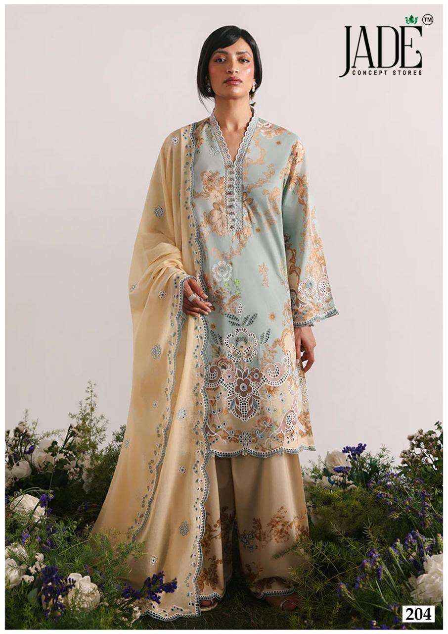 Jade Chevron Vol 21 Cotton Dress Material 6 Pc Catalog