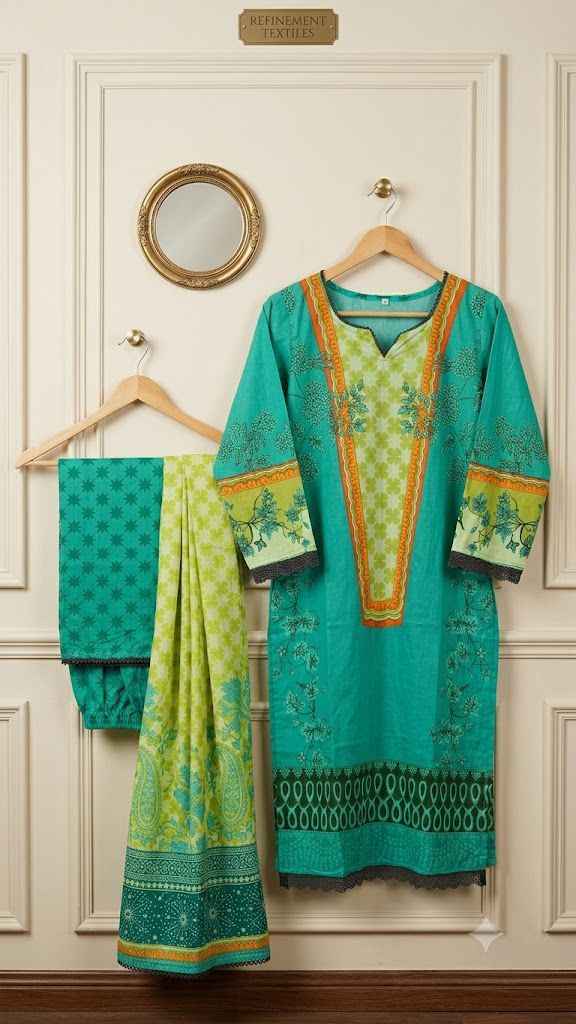 Jade Crimsons Vol 18 Readymade Cambric Cotton Dress 6 pc Cataloge