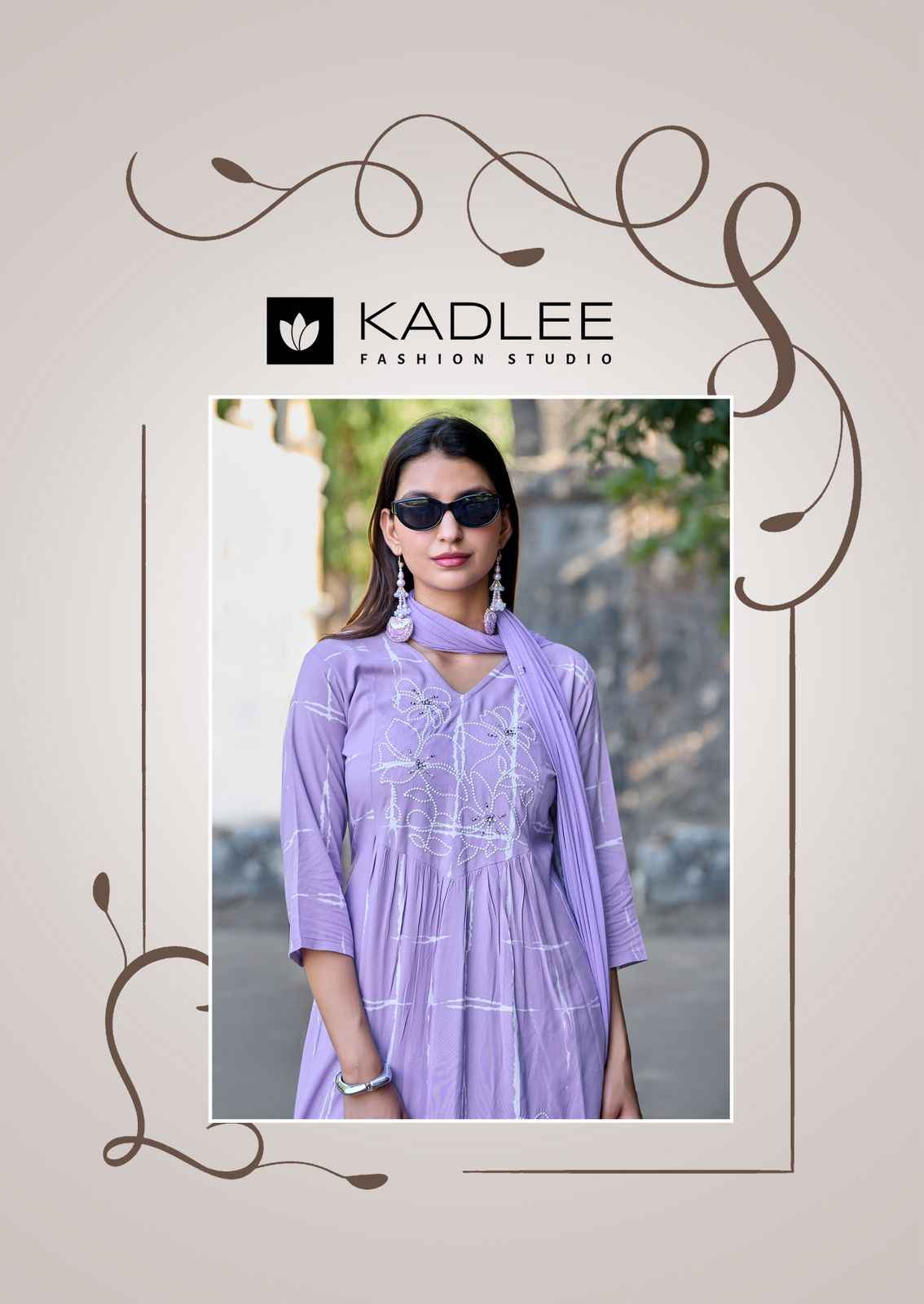 Kadlee Rimzim Rayon Kurti Combo 4 pcs Catalogue