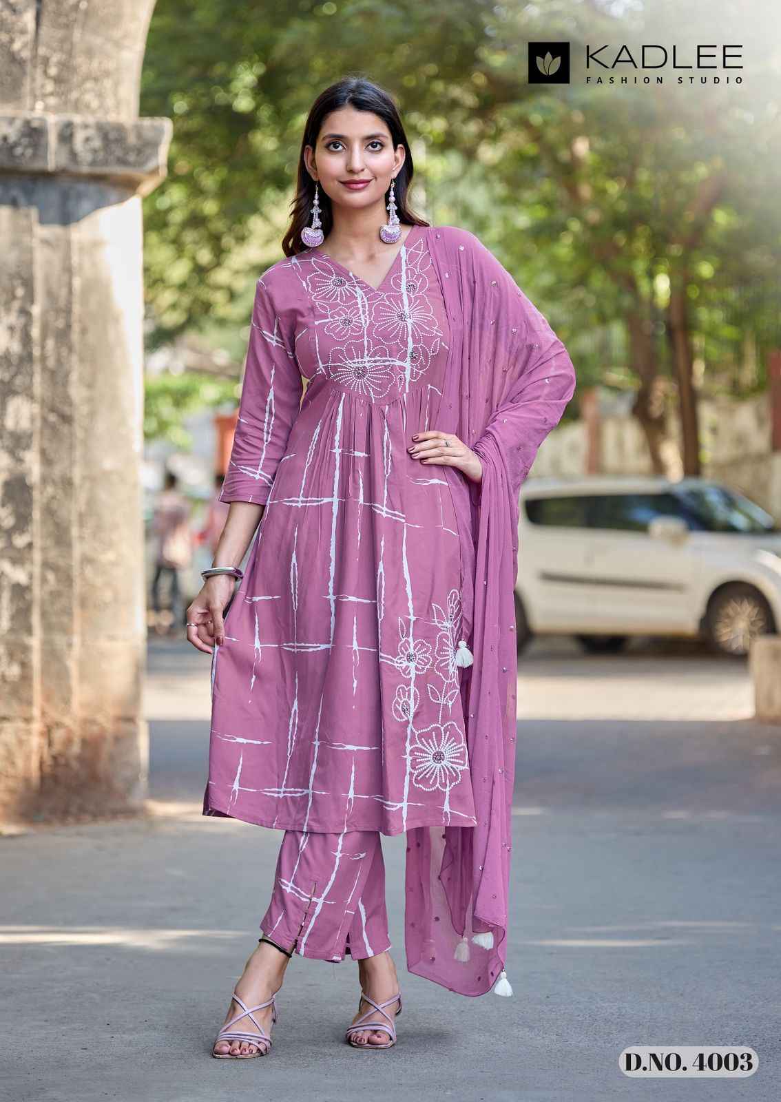 Kadlee Rimzim Rayon Kurti Combo 4 pcs Catalogue