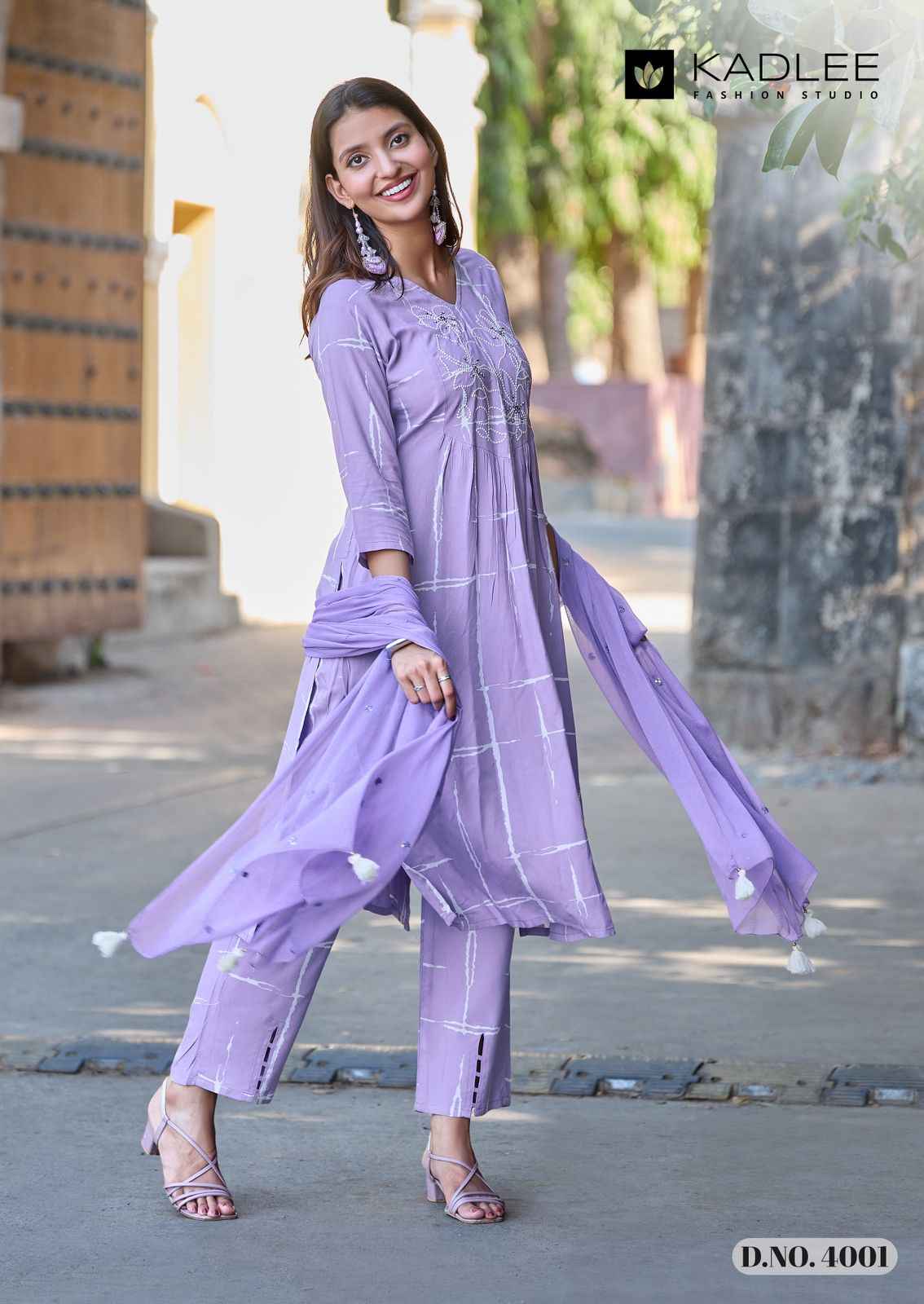 Kadlee Rimzim Rayon Kurti Combo 4 pcs Catalogue