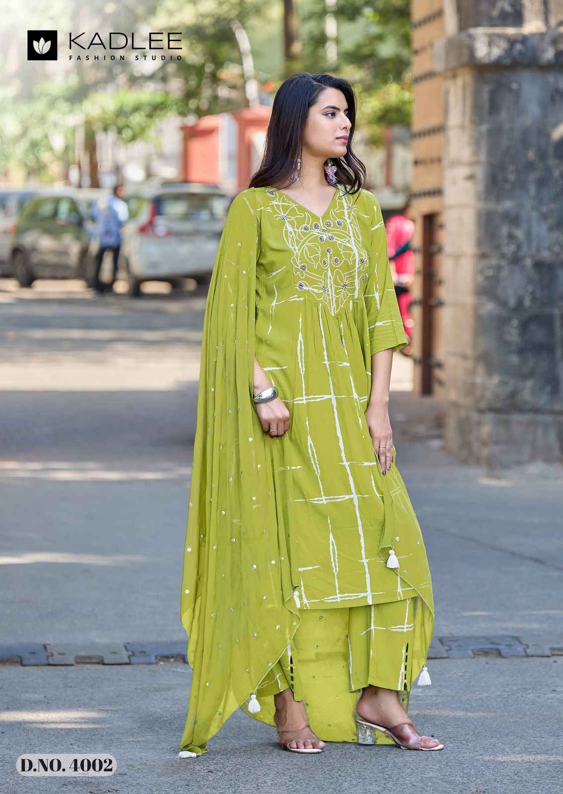 Kadlee Rimzim Rayon Kurti Combo 4 pcs Catalogue