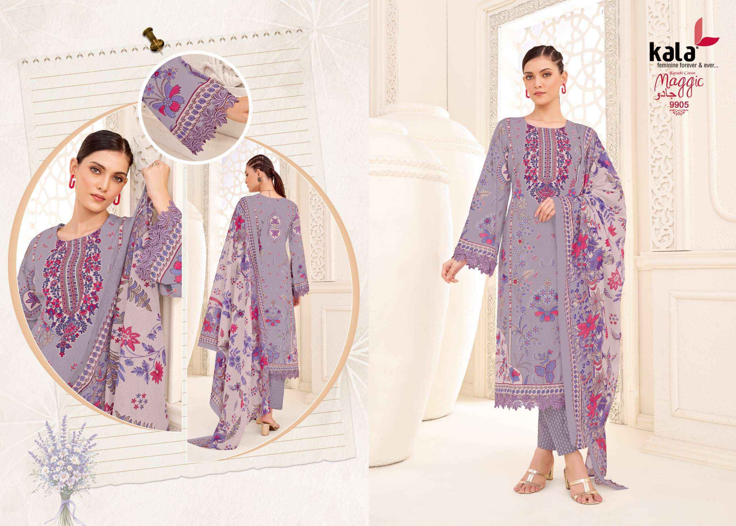 Kala Maggic Vol 25 Readymade Cotton Dress 12 pcs Catalogue