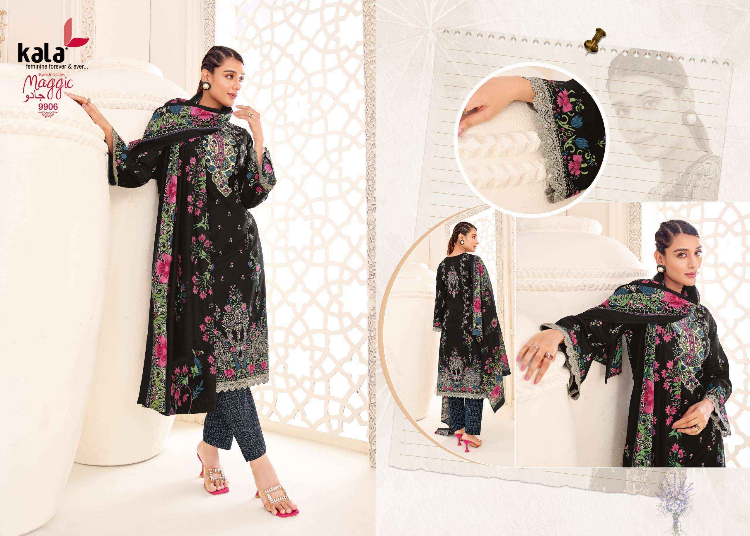 Kala Maggic Vol 25 Readymade Cotton Dress 12 pcs Catalogue