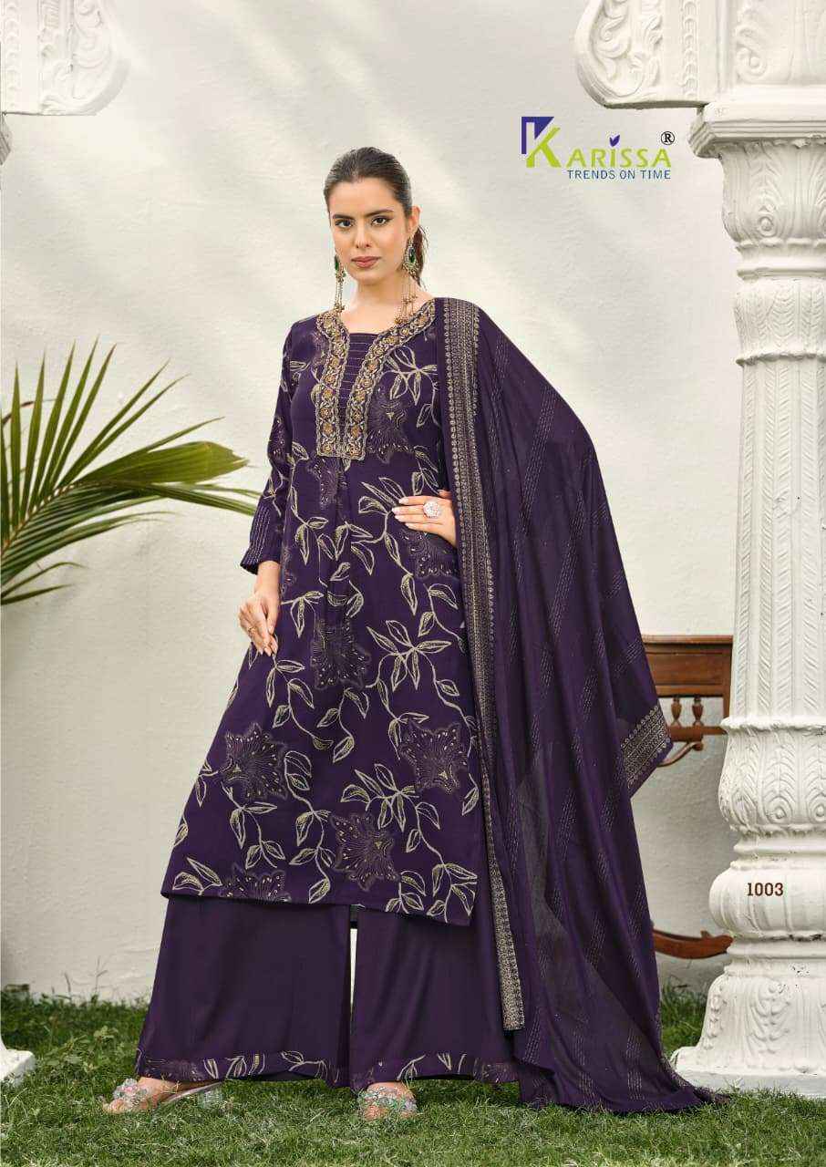 Karissa Harleen Silk Kurti Combo 6 pcs Catalogue