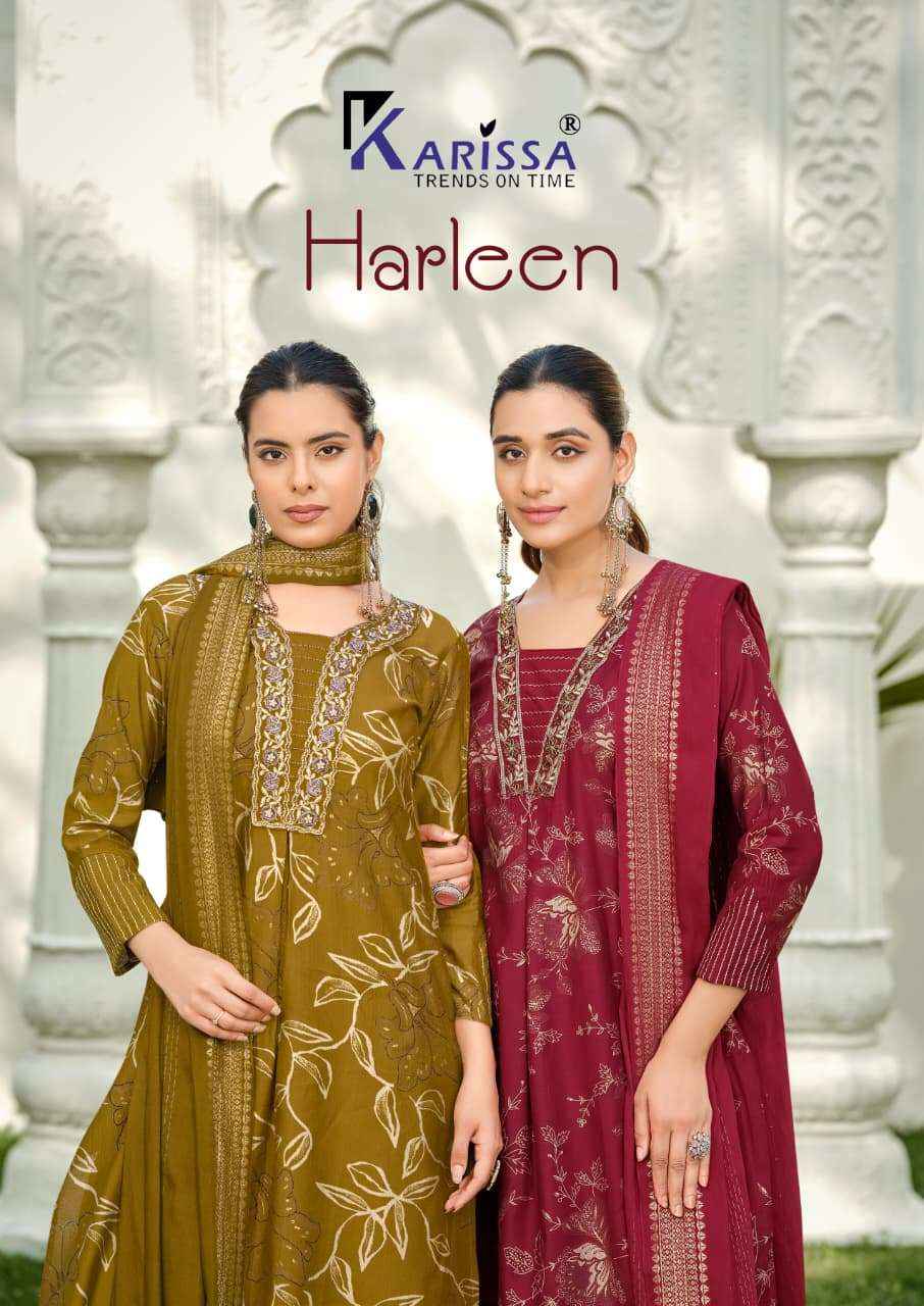 Karissa Harleen Silk Kurti Combo 6 pcs Catalogue