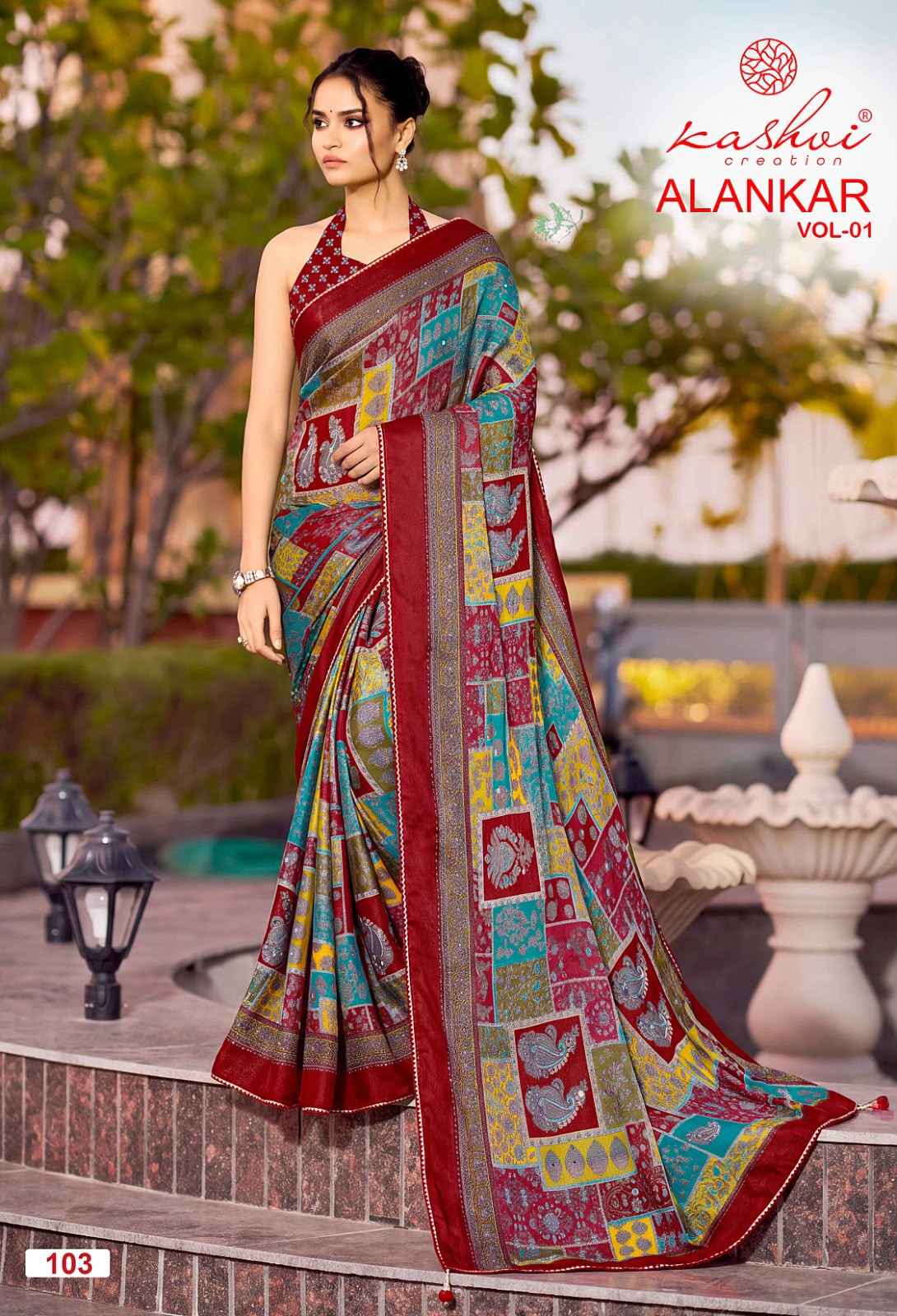 Kashvi Alankar Vol 1 Silk Saree 8 pcs Catalogue