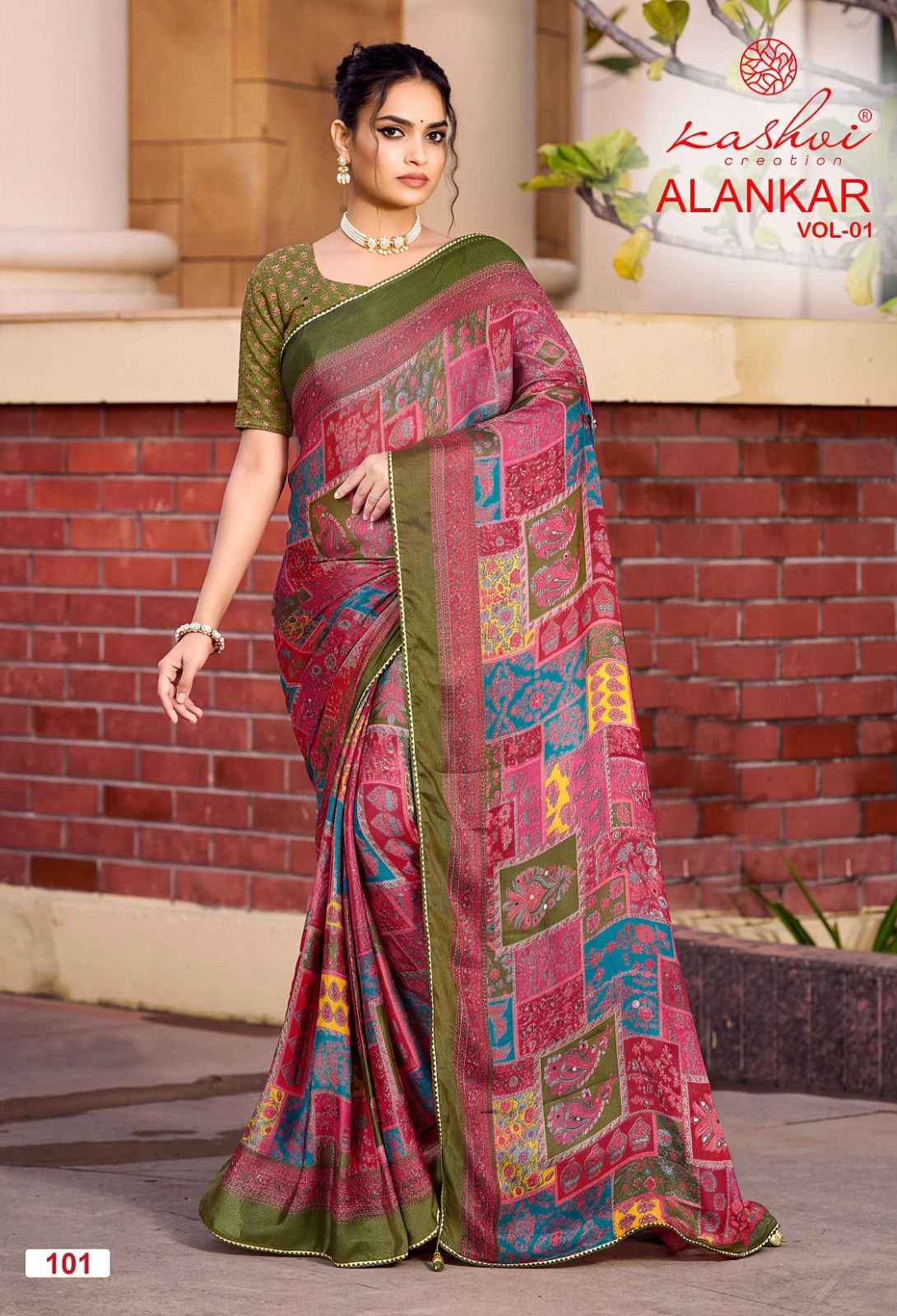 Kashvi Alankar Vol 1 Silk Saree 8 pcs Catalogue