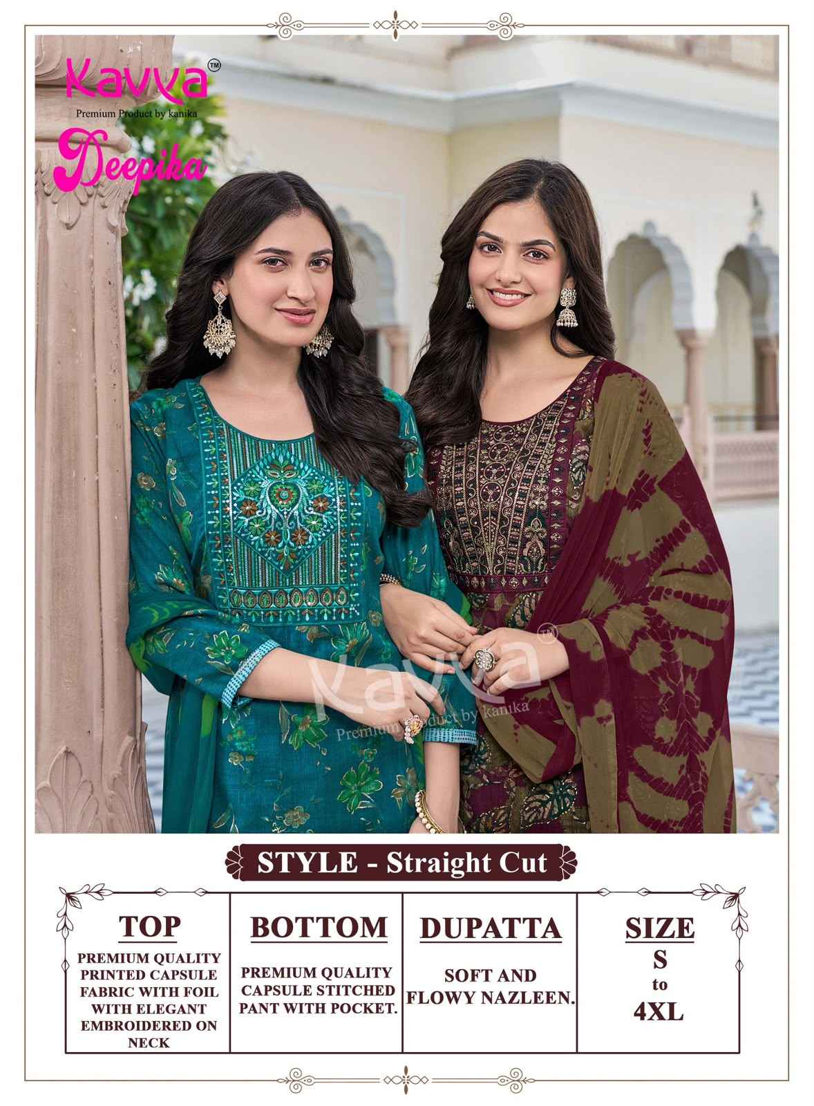 Kavya Deepika Vol 66 Capsule Kurti Combo 10 pcs Catalogue