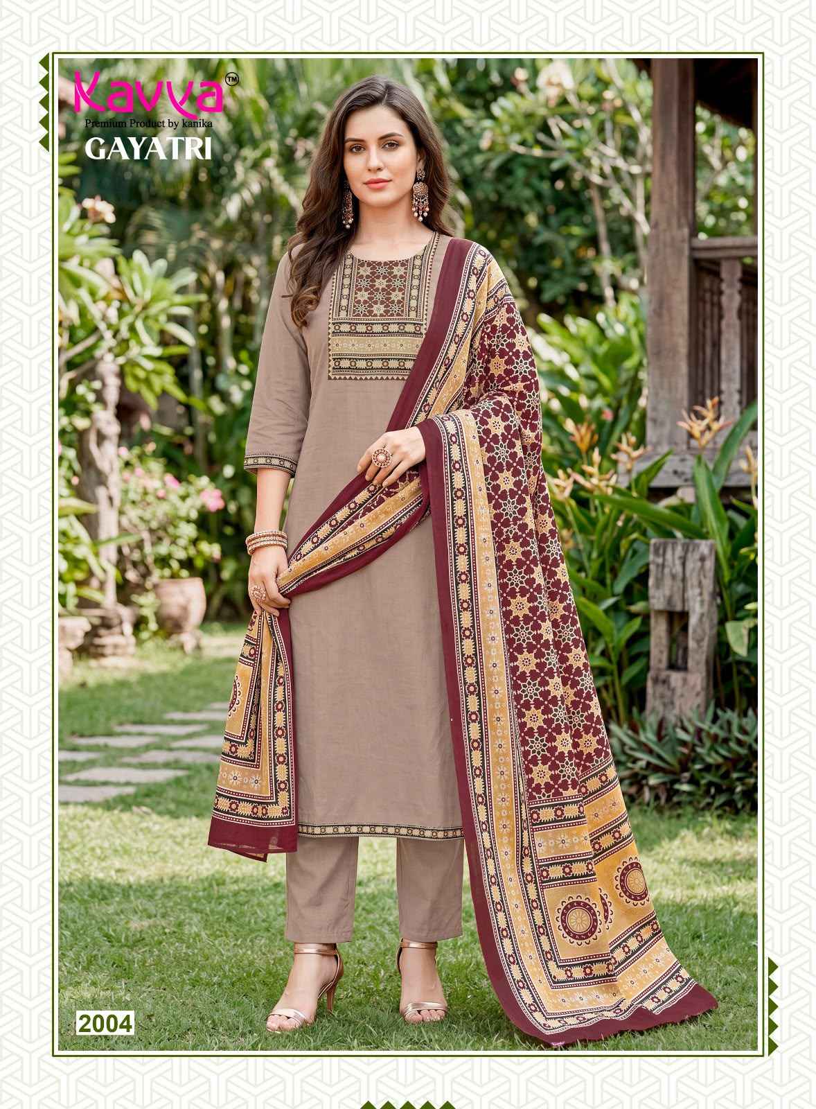 Kavya Gayatri Vol 2 Dhabu Cotton Kurti Combo 10 pcs Catalogue