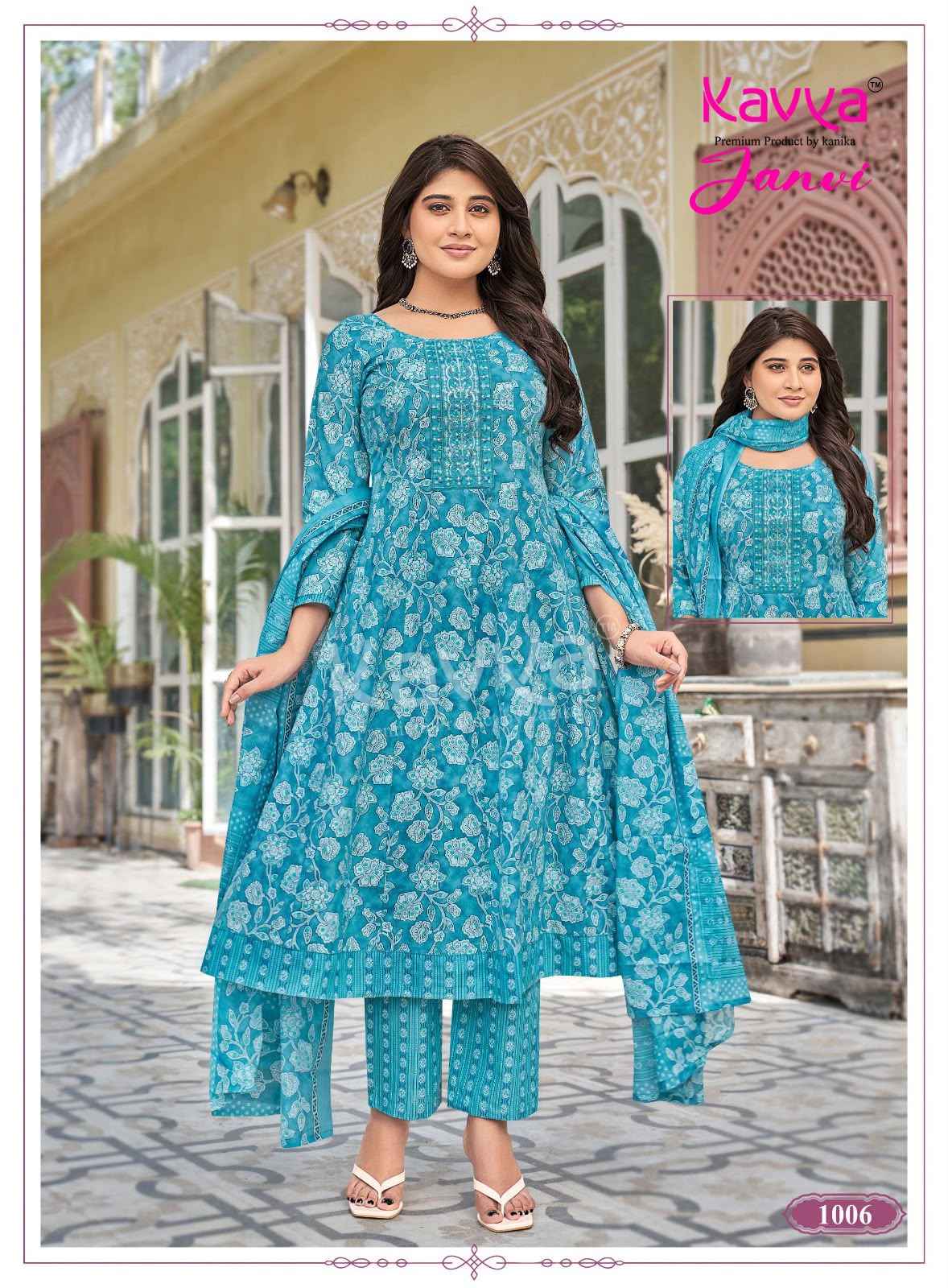 Kavya Janvi Vol 1 Malaysian Cotton Kurti Combo 10 pcs Catalogue