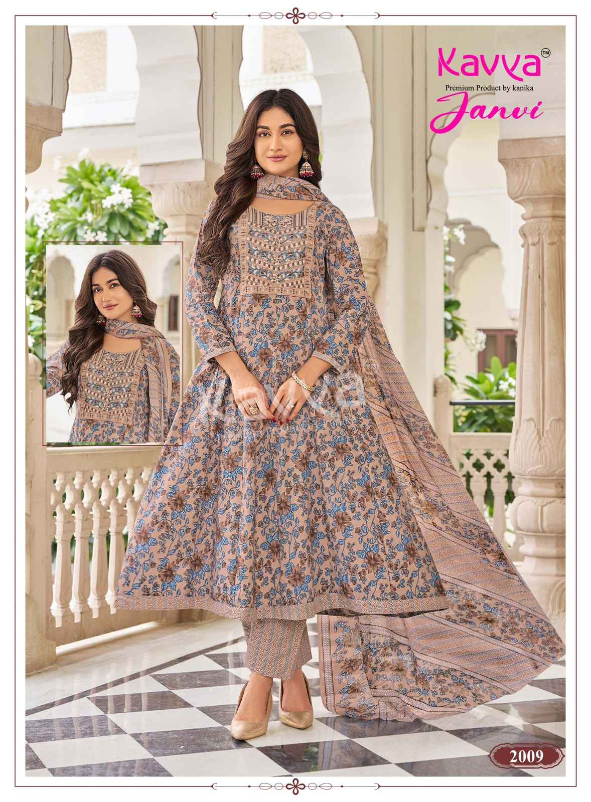 Kavya Janvi Vol 2 Malaysian Cotton Kurti Combo 10 pcs Catalogue