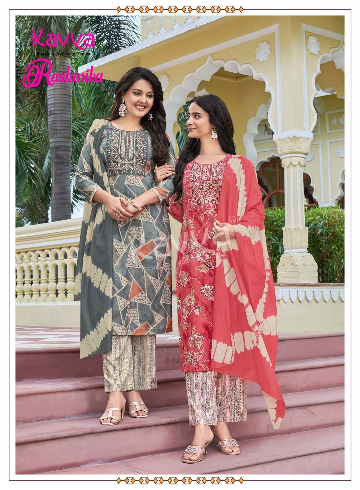 Kavya Rashmika Vol 12 Rayon Kurti Combo 10 pcs Catalogue