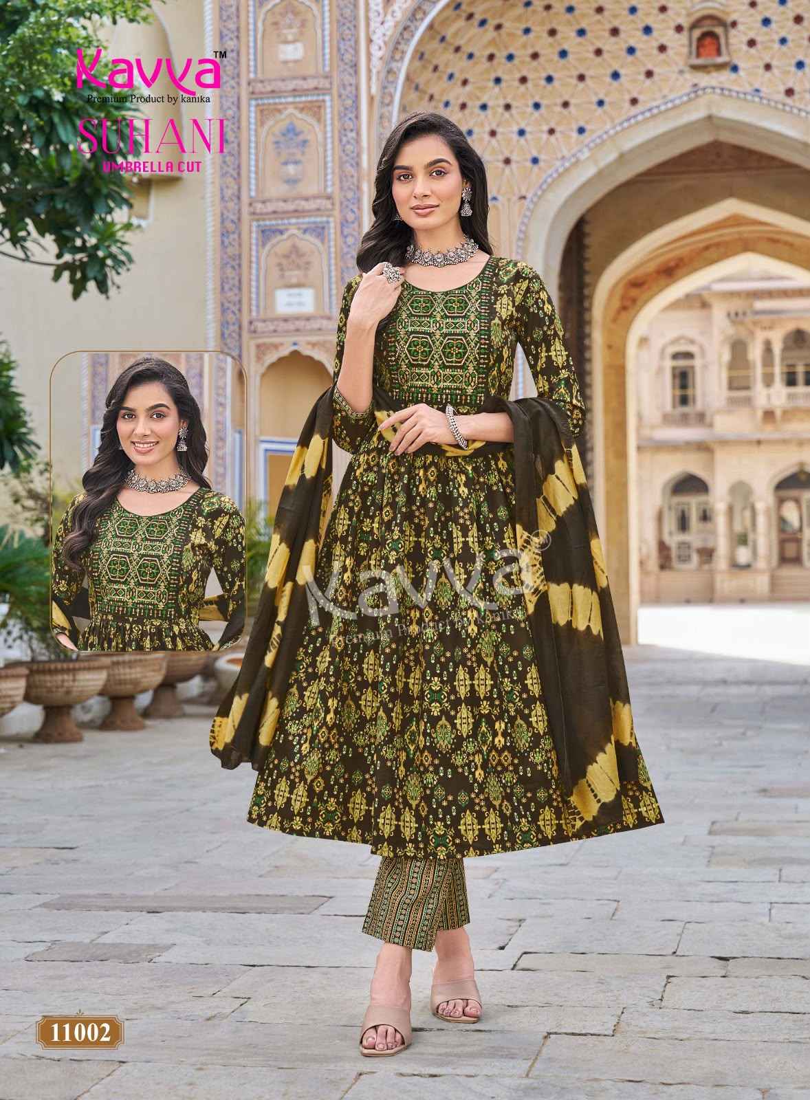 Kavya Suhani Vol 11 Viscose Kurti Combo 10 pcs Catalogue
