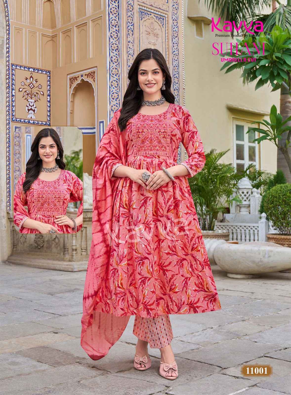 Kavya Suhani Vol 11 Viscose Kurti Combo 10 pcs Catalogue