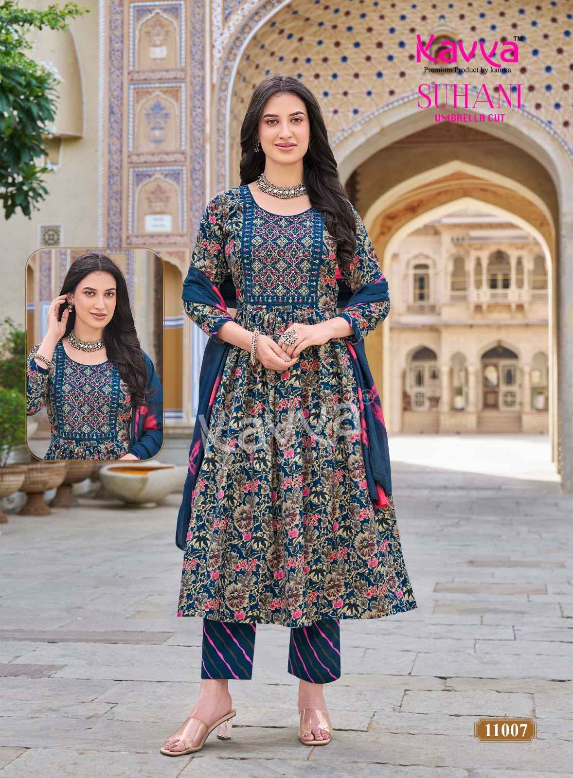 Kavya Suhani Vol 11 Viscose Kurti Combo 10 pcs Catalogue