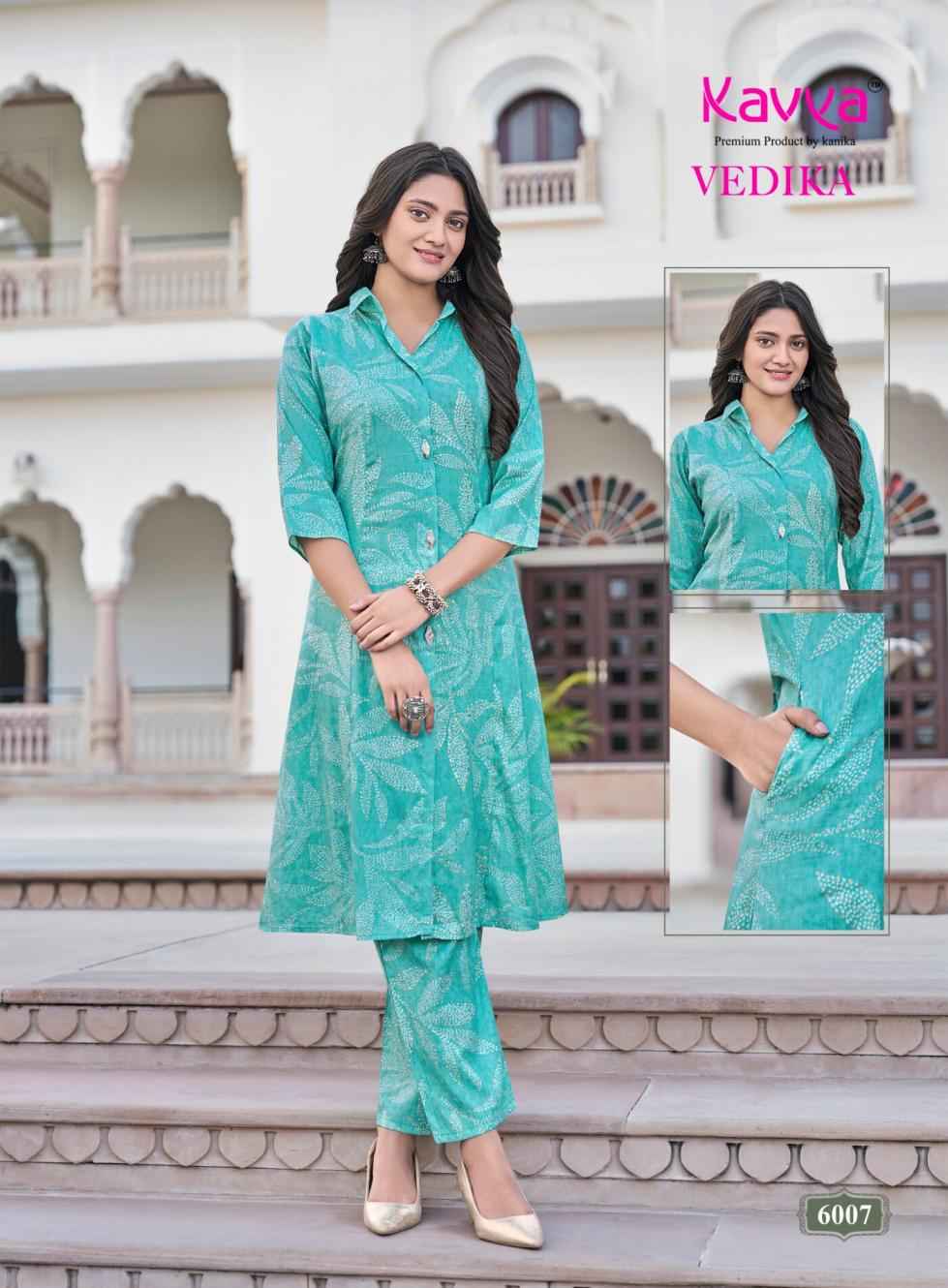Kavya Vedika Vol 6 Capsule Co Ord Set 10 pcs Catalogue