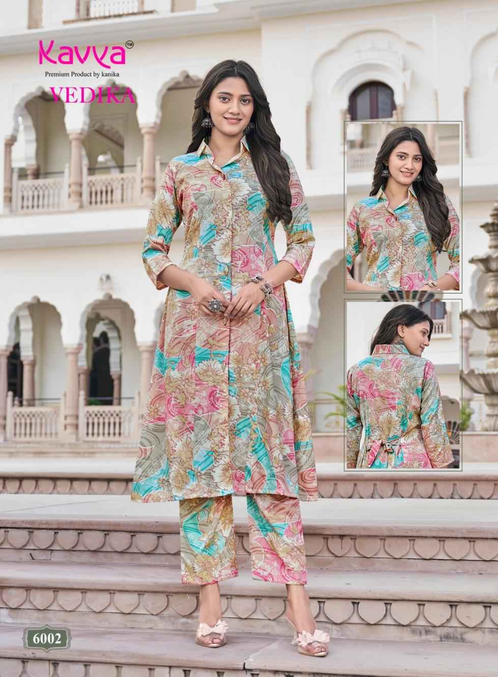 Kavya Vedika Vol 6 Capsule Co Ord Set 10 pcs Catalogue