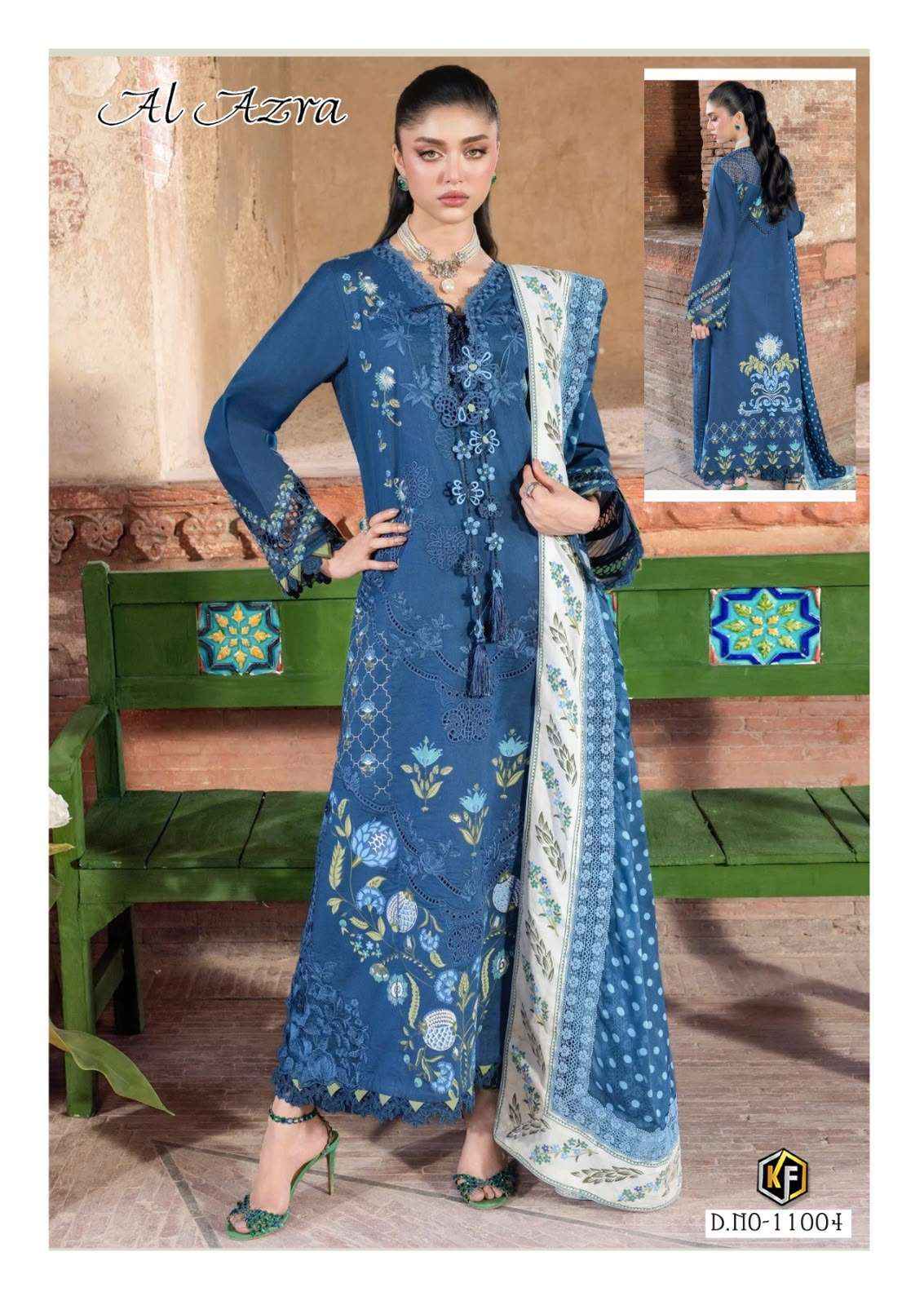 Keval Fab Al Azara Vol 11 Cotton Dress Material 6 pcs Catalogue