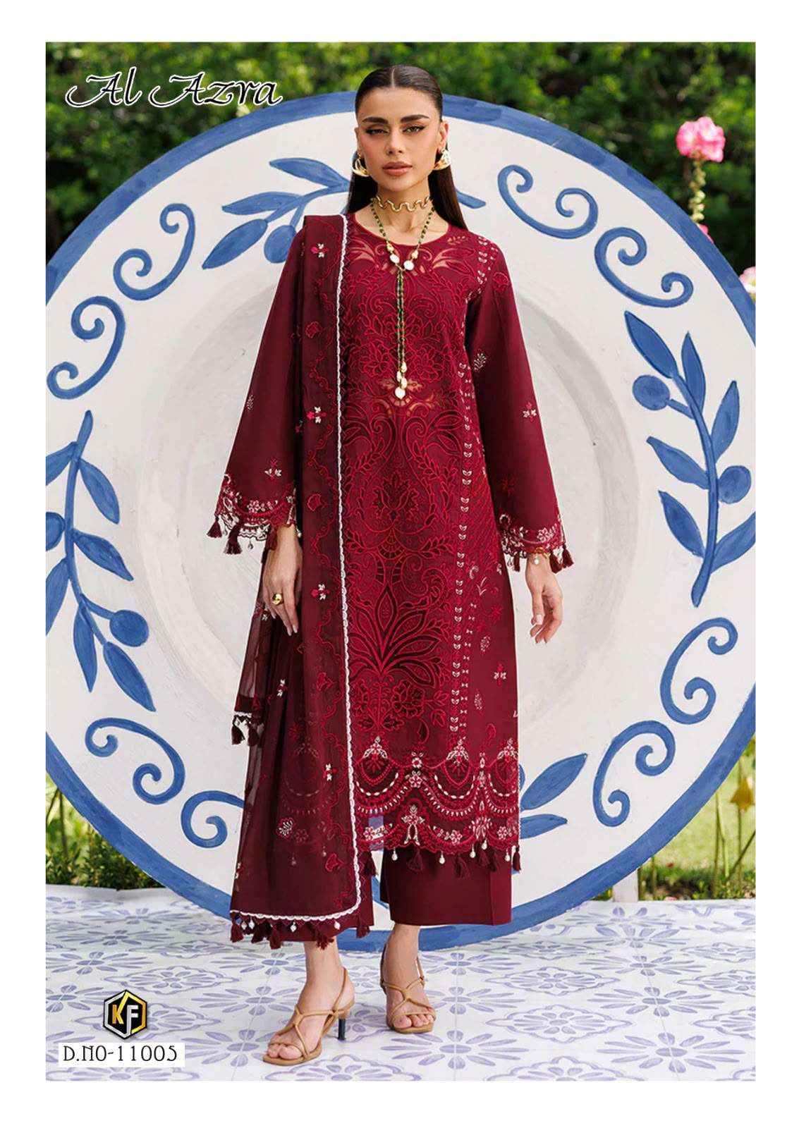 Keval Fab Al Azara Vol 11 Cotton Dress Material 6 pcs Catalogue