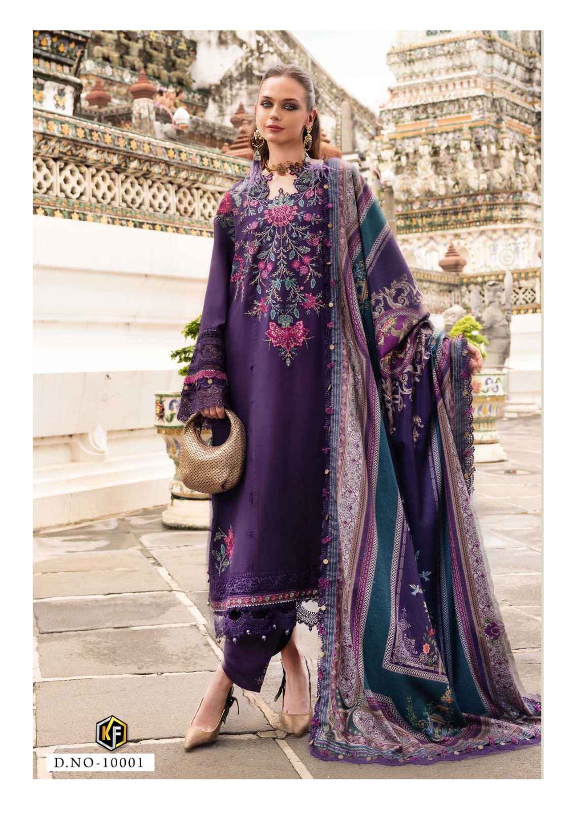 Keval Fab Qurbat Nx Vol 10 Cotton Dress Material 6 pc Cataloge